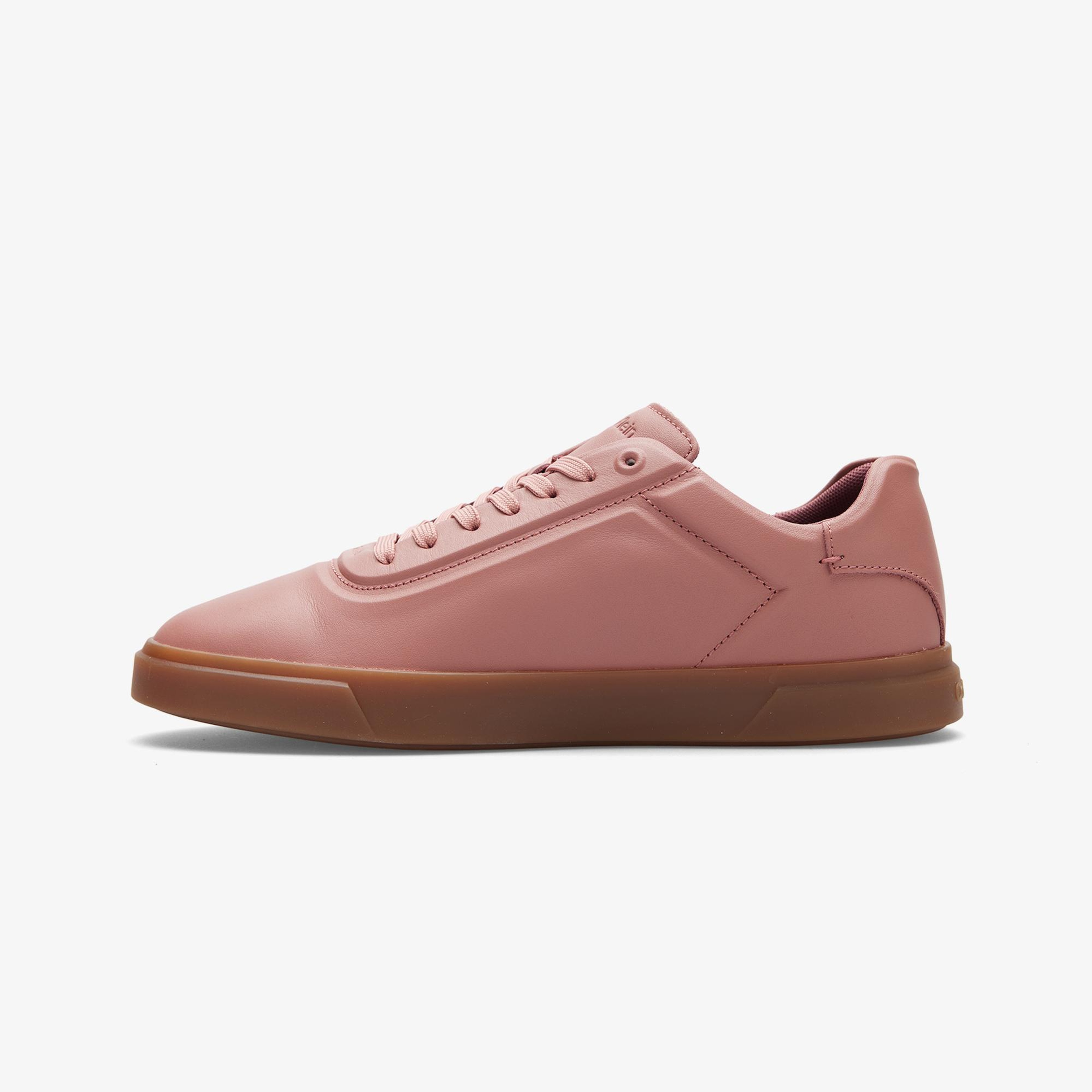 Calvin Klein Low Pro Cups Laceup Kadın Pembe Sneaker