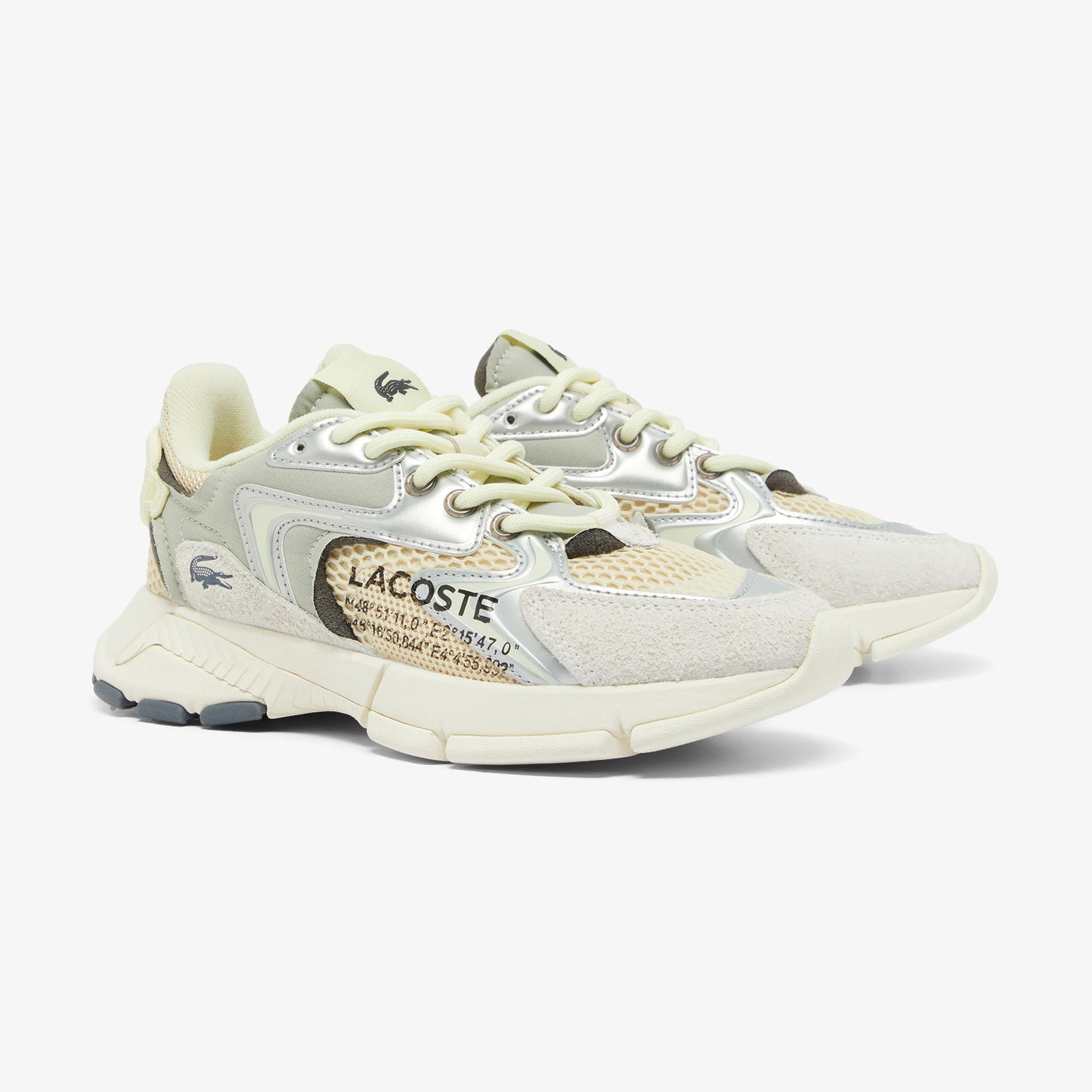 Lacoste L003 Neo Kadın Bej Sneaker