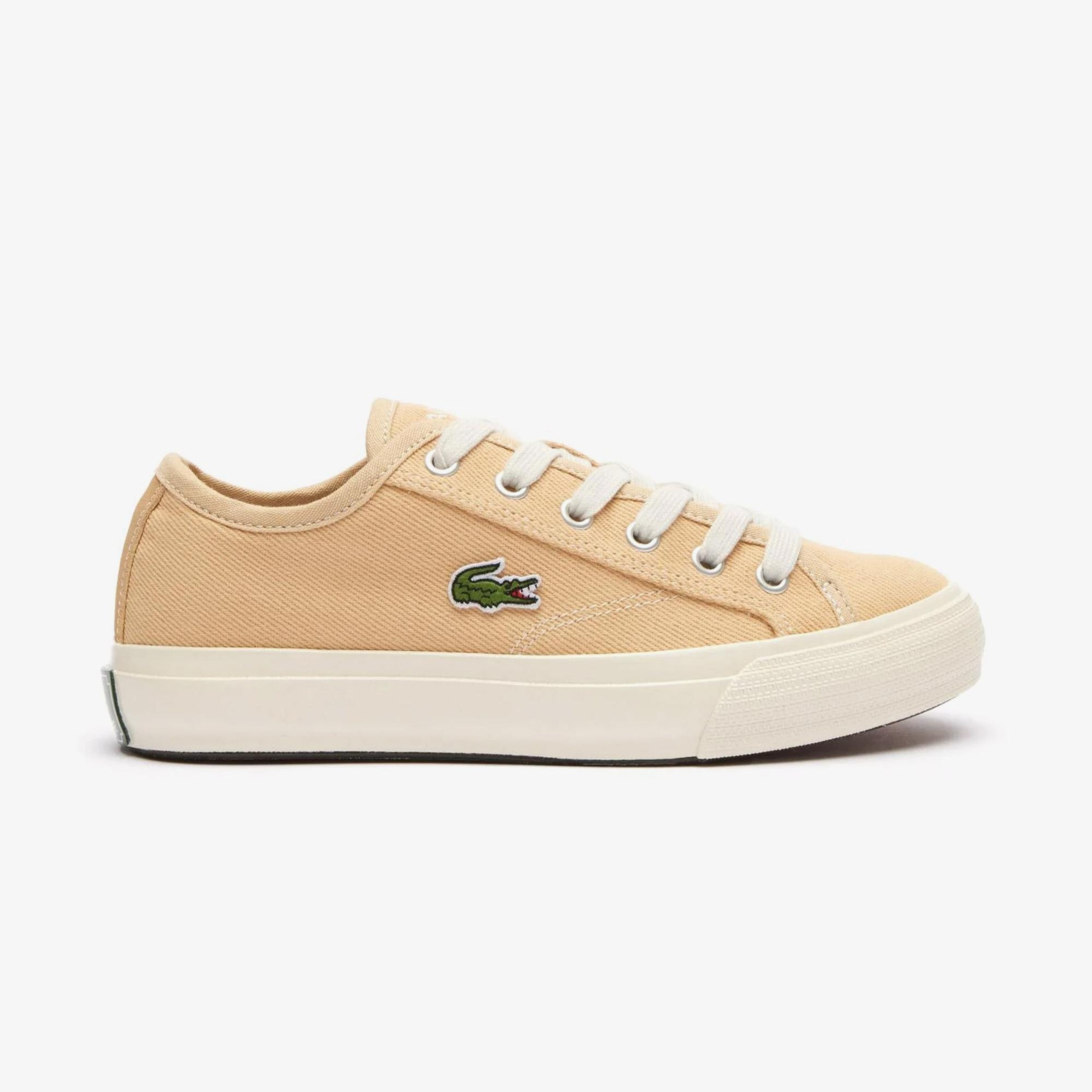 Lacoste Backcourt Kadın Bej Sneaker