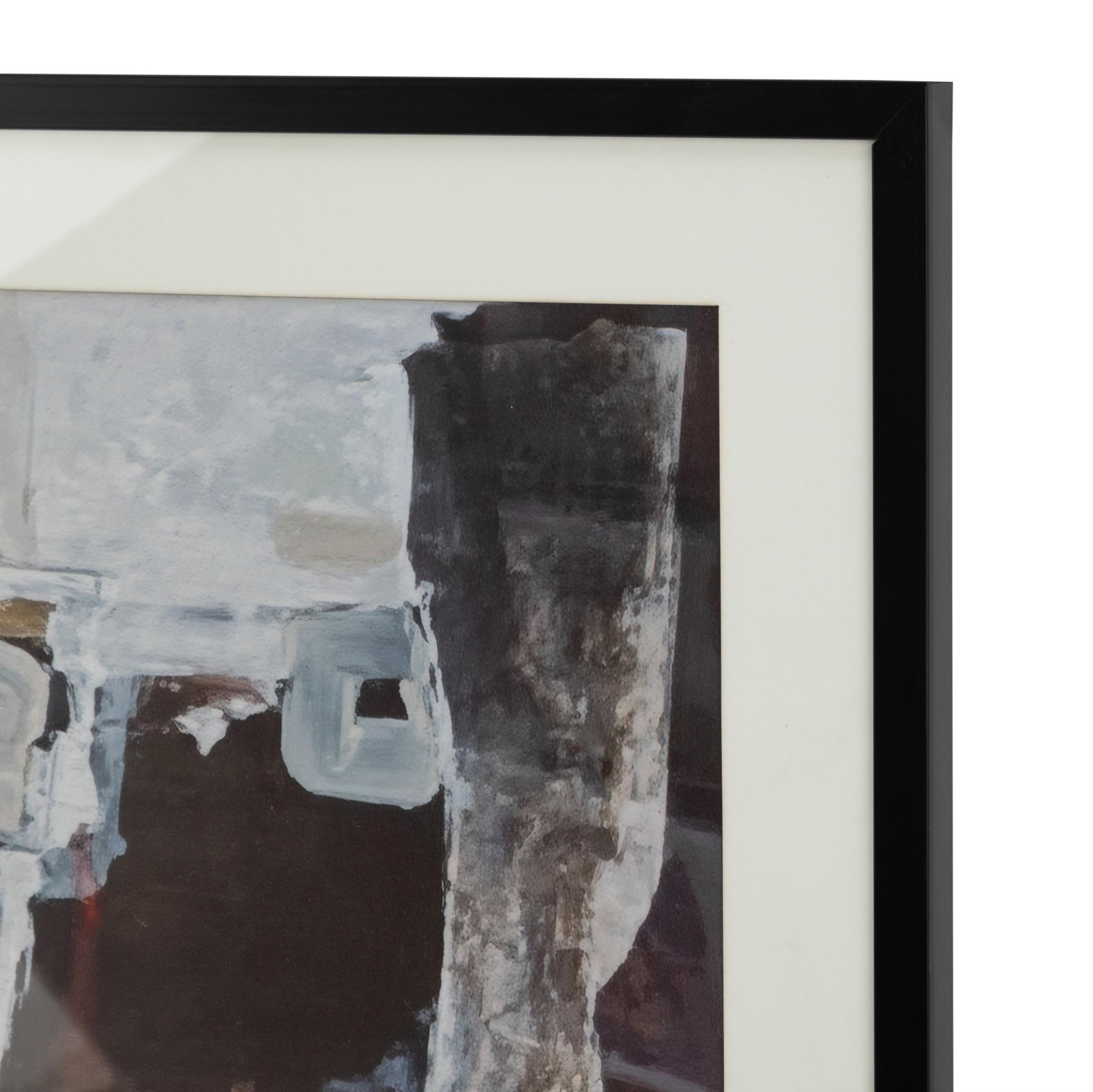 RUZI ÇERÇEVELİ CAM TABLO 80X80CM