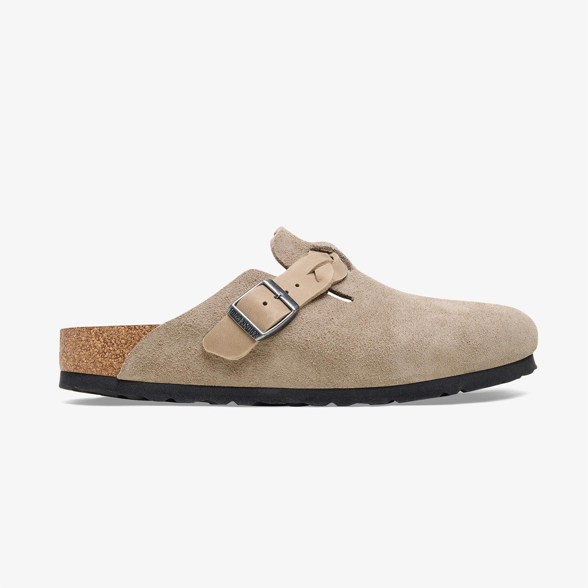 Birkenstock Boston Vl Braided Kadın Kahverengi Terlik