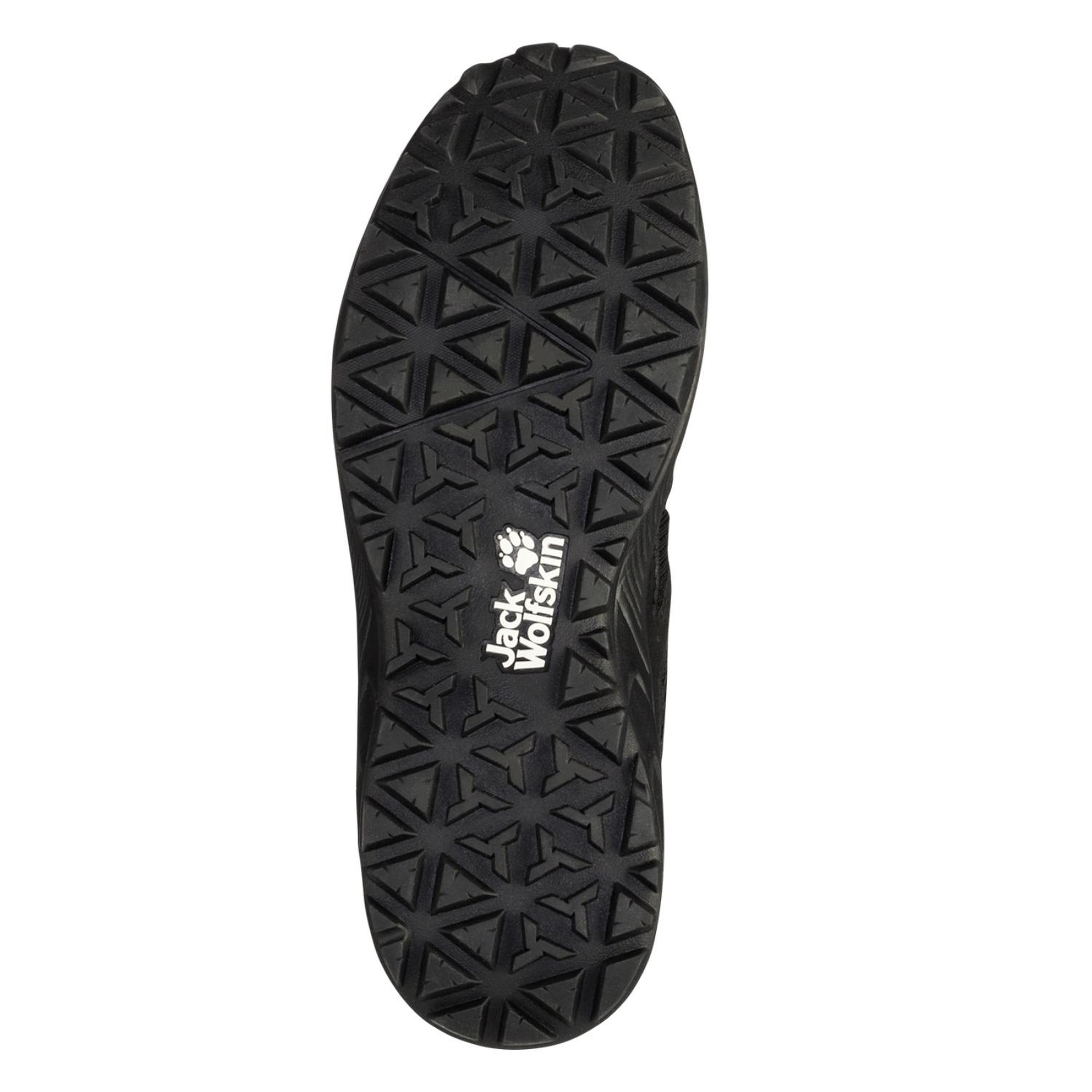 Jack Wolfskin Woodland 2 Texapore Mid Kadın Siyah Bot