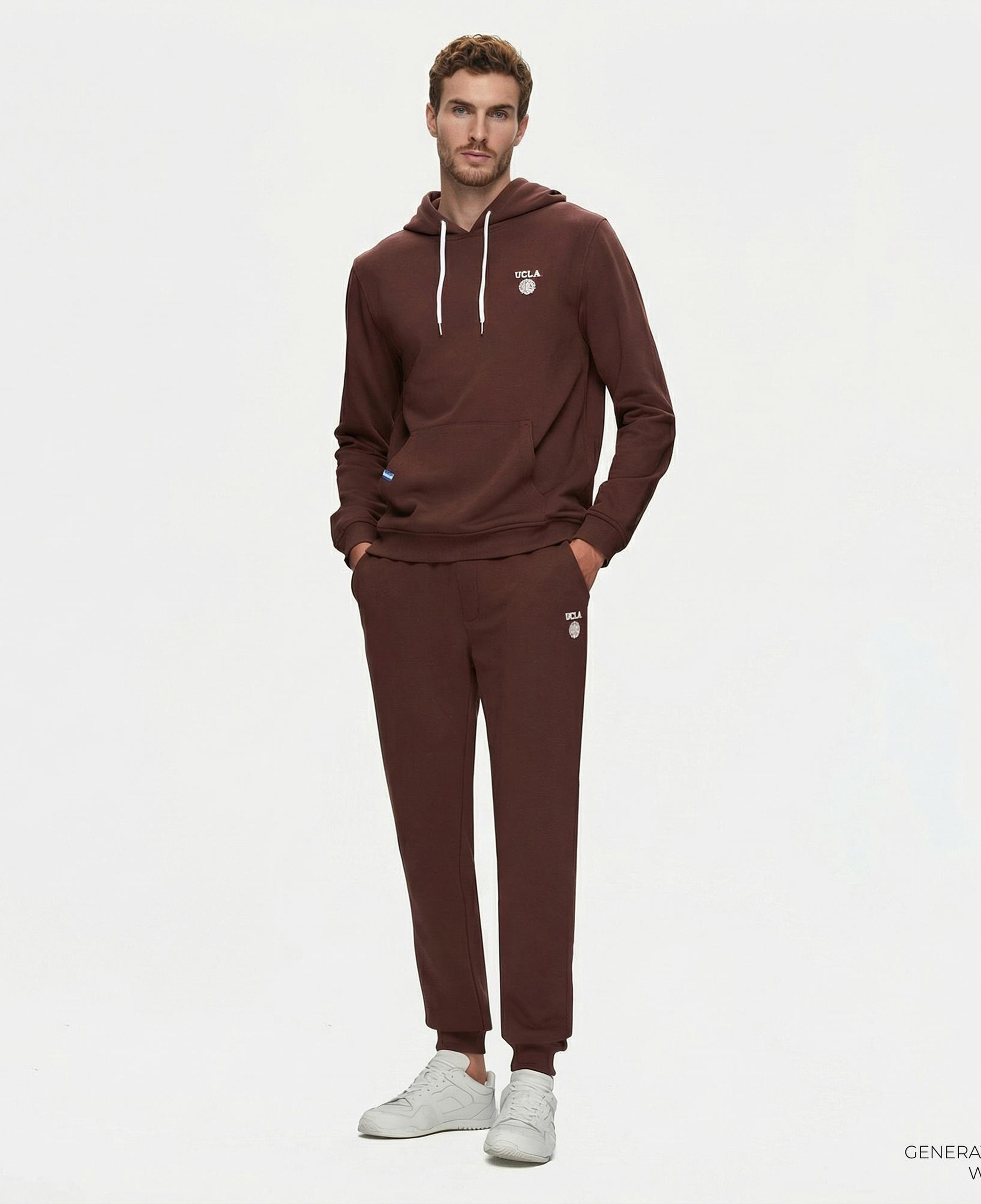 Ucla Luskin Erkek Kahverengi Eşofman Altı