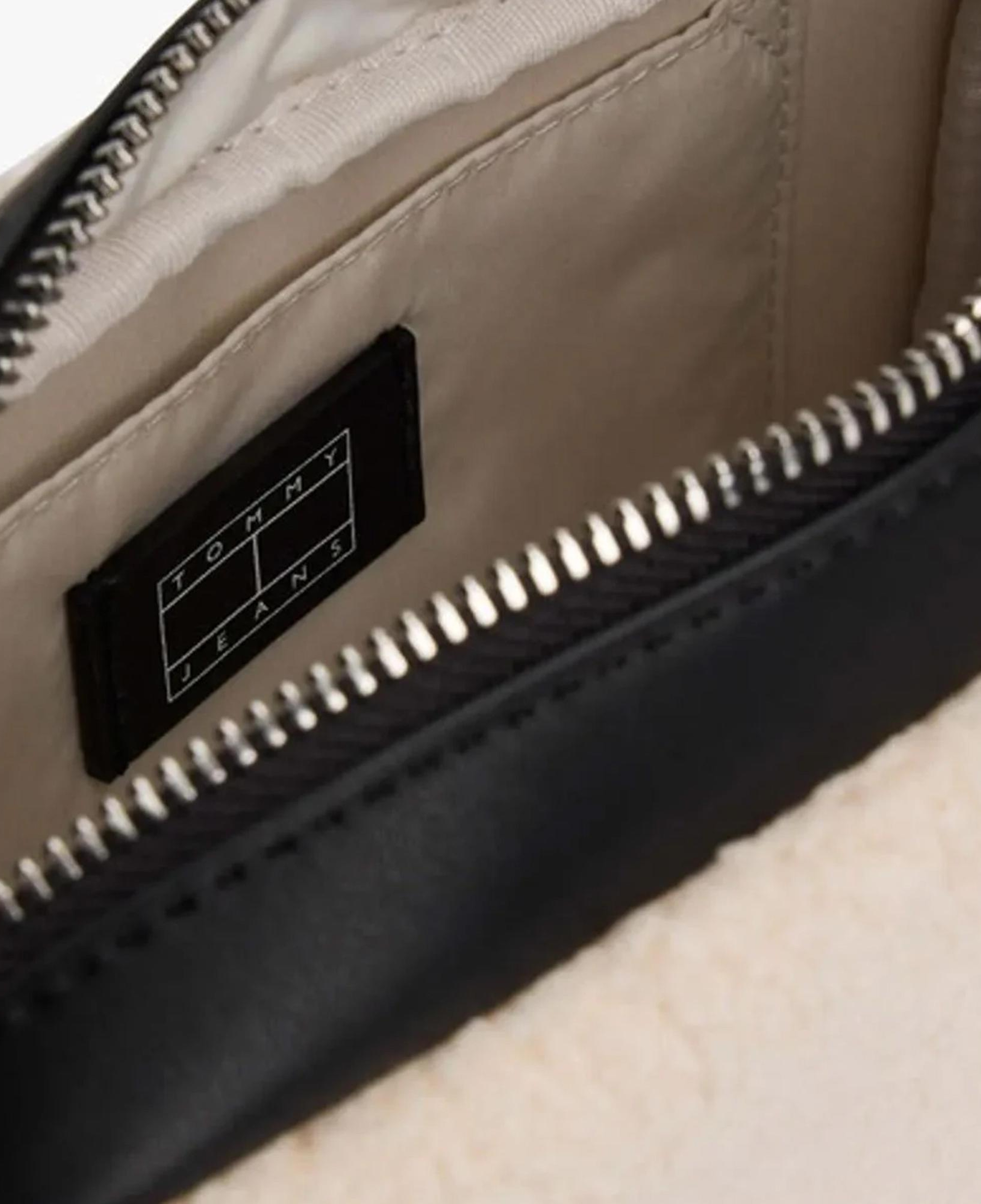 Tommy Hilfiger Cool Sherpa Kadın Beyaz El Çantası