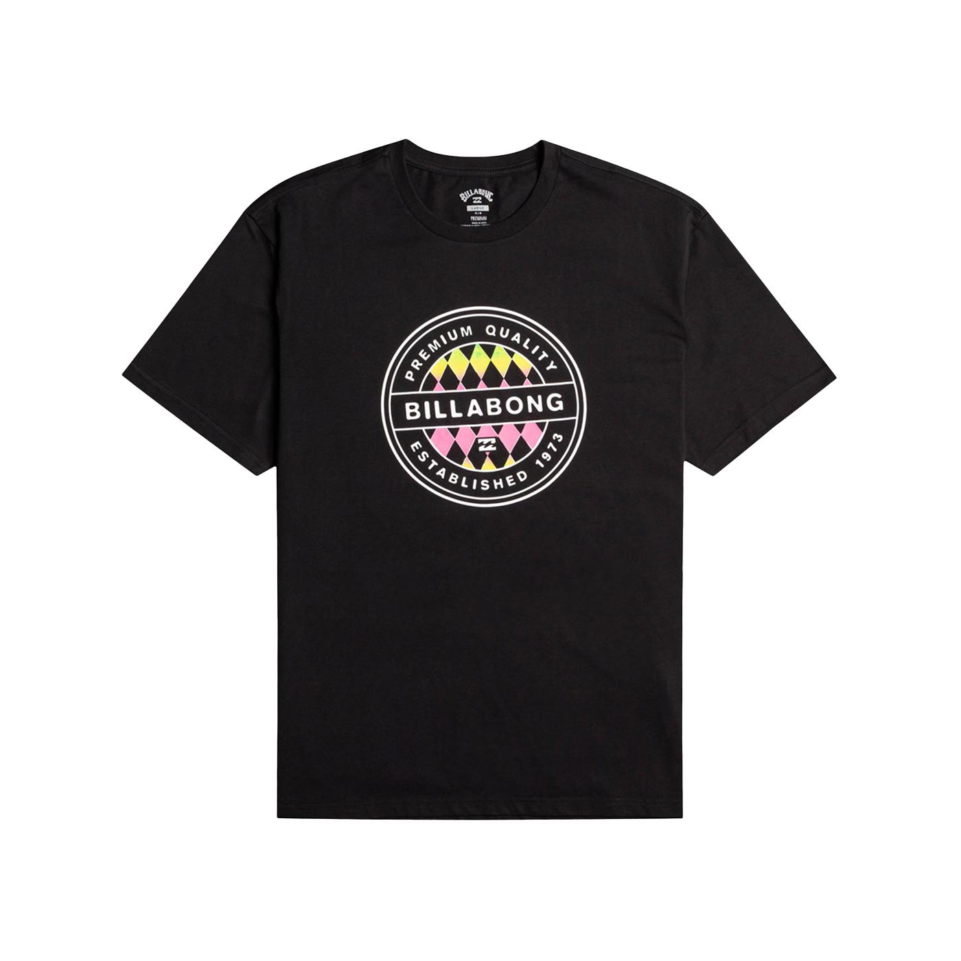 Billabong Rotor Fill Ss Erkek Siyah Tişört
