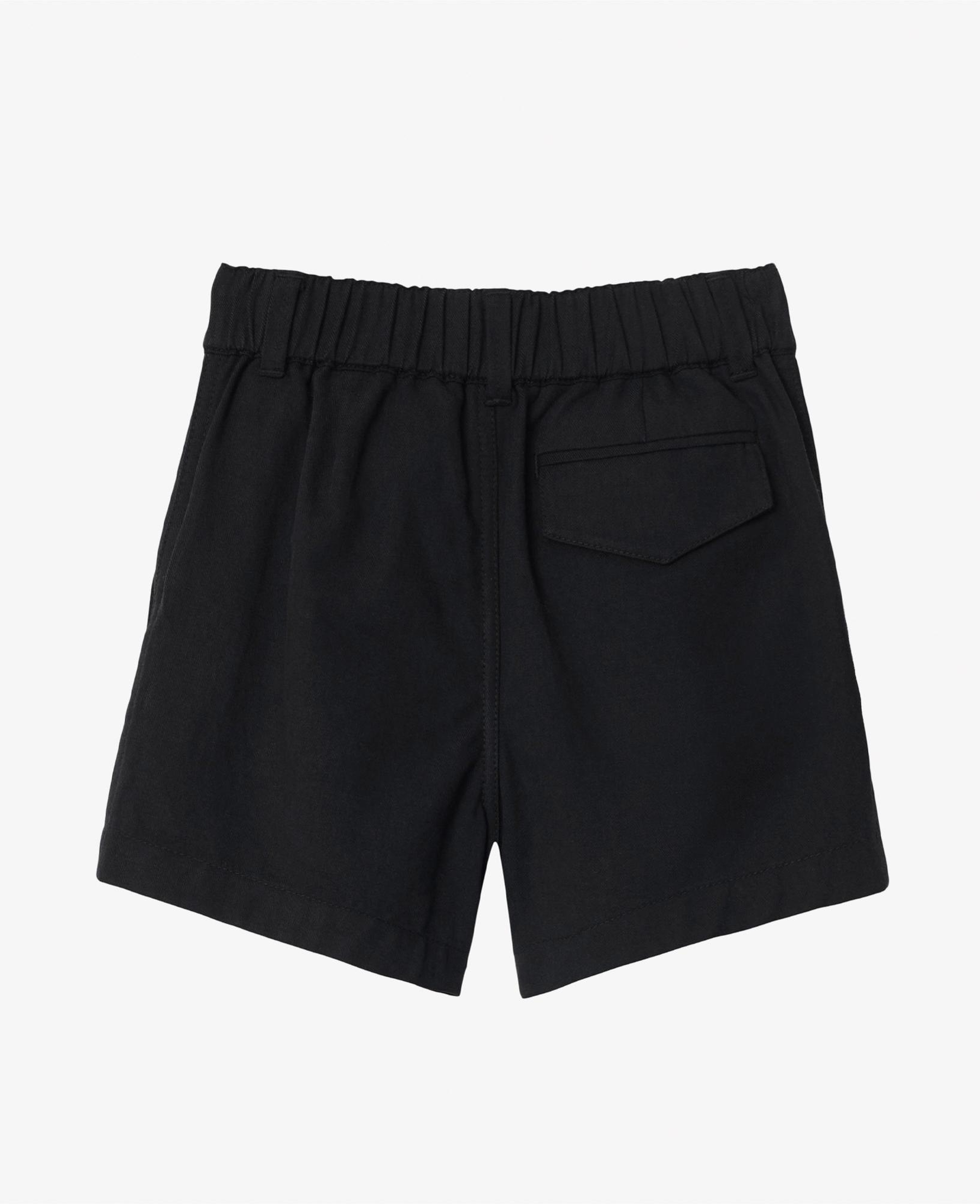 Burberry Pamuk Çocuk Siyah Şort