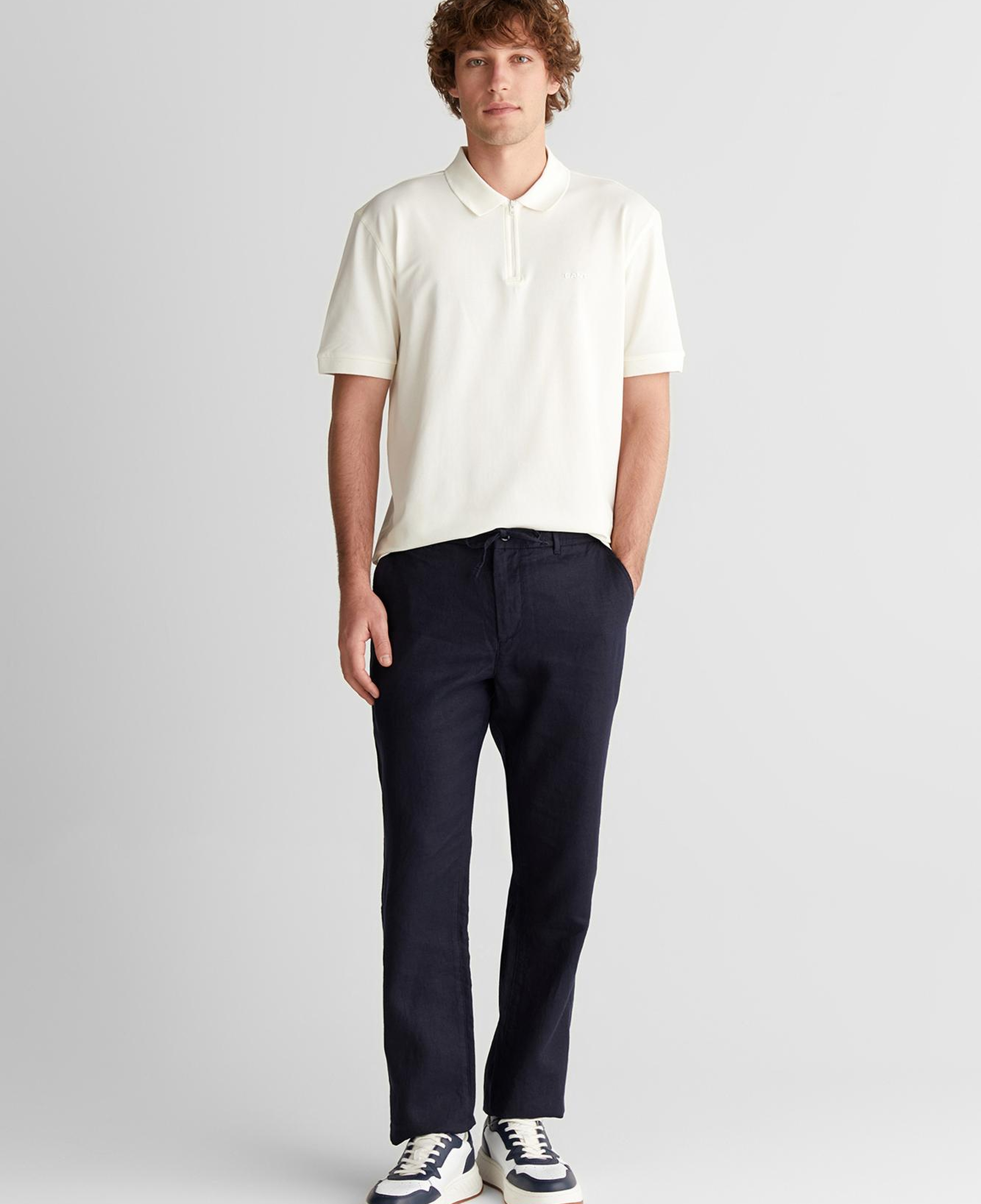 GANT Erkek Lacivert Regular Fit Pantolon