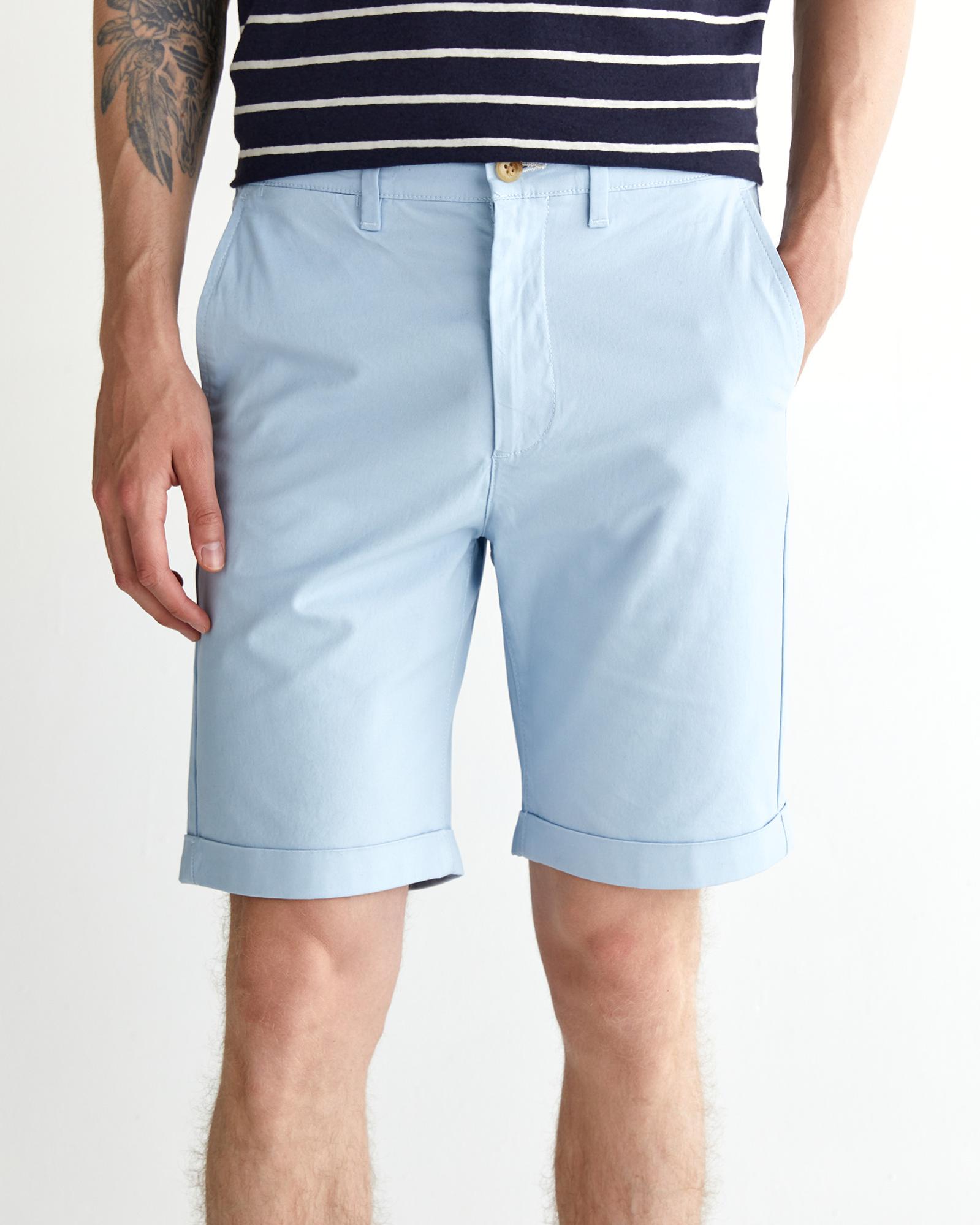 GANT Erkek Mavi Slim Fit Şort