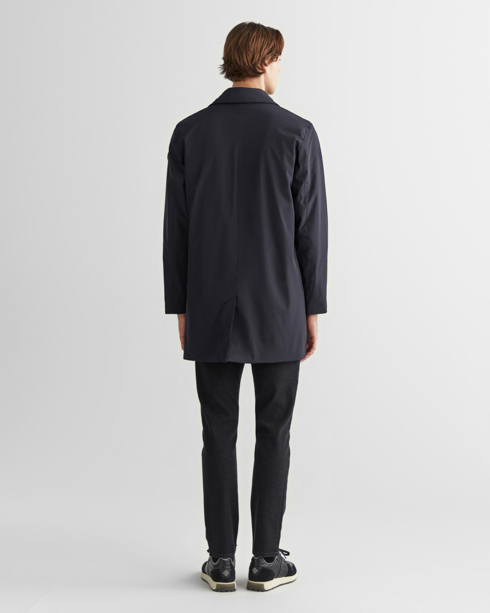 GANT Erkek Siyah Kapüşonlu Mont