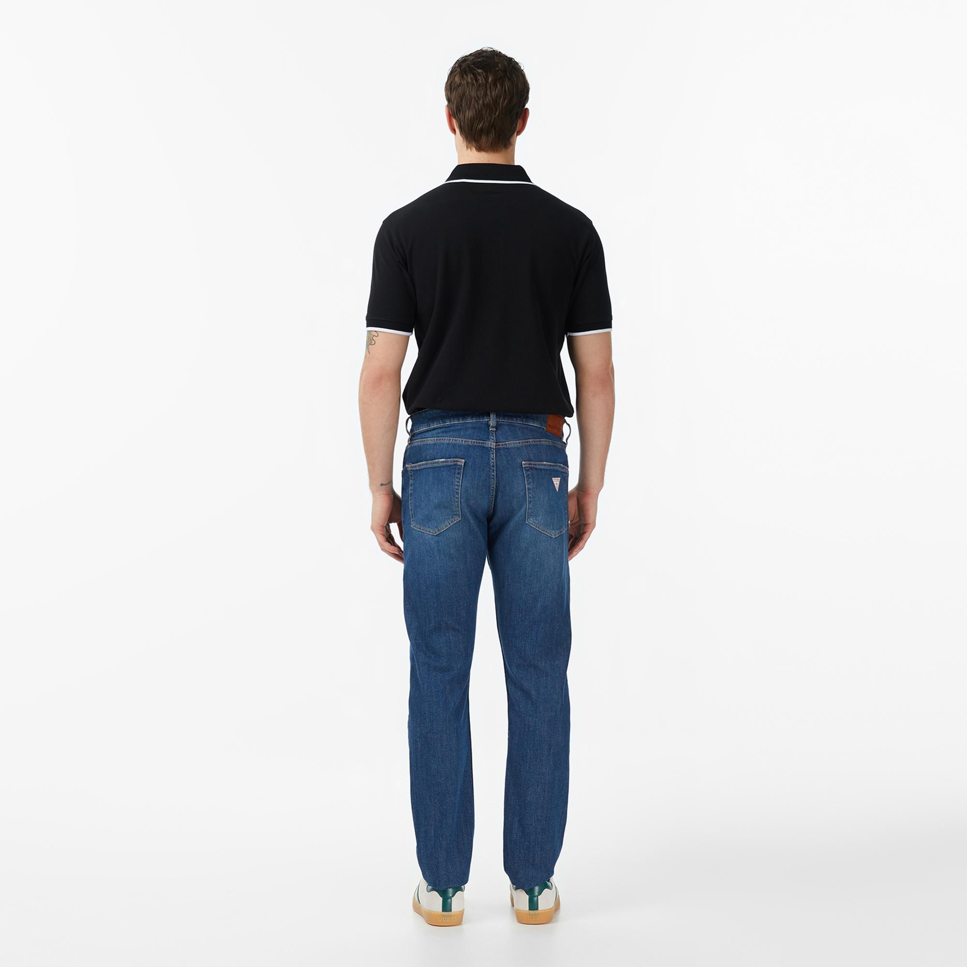 Guess Jeans Slim Fit Erkek Mavi Jean