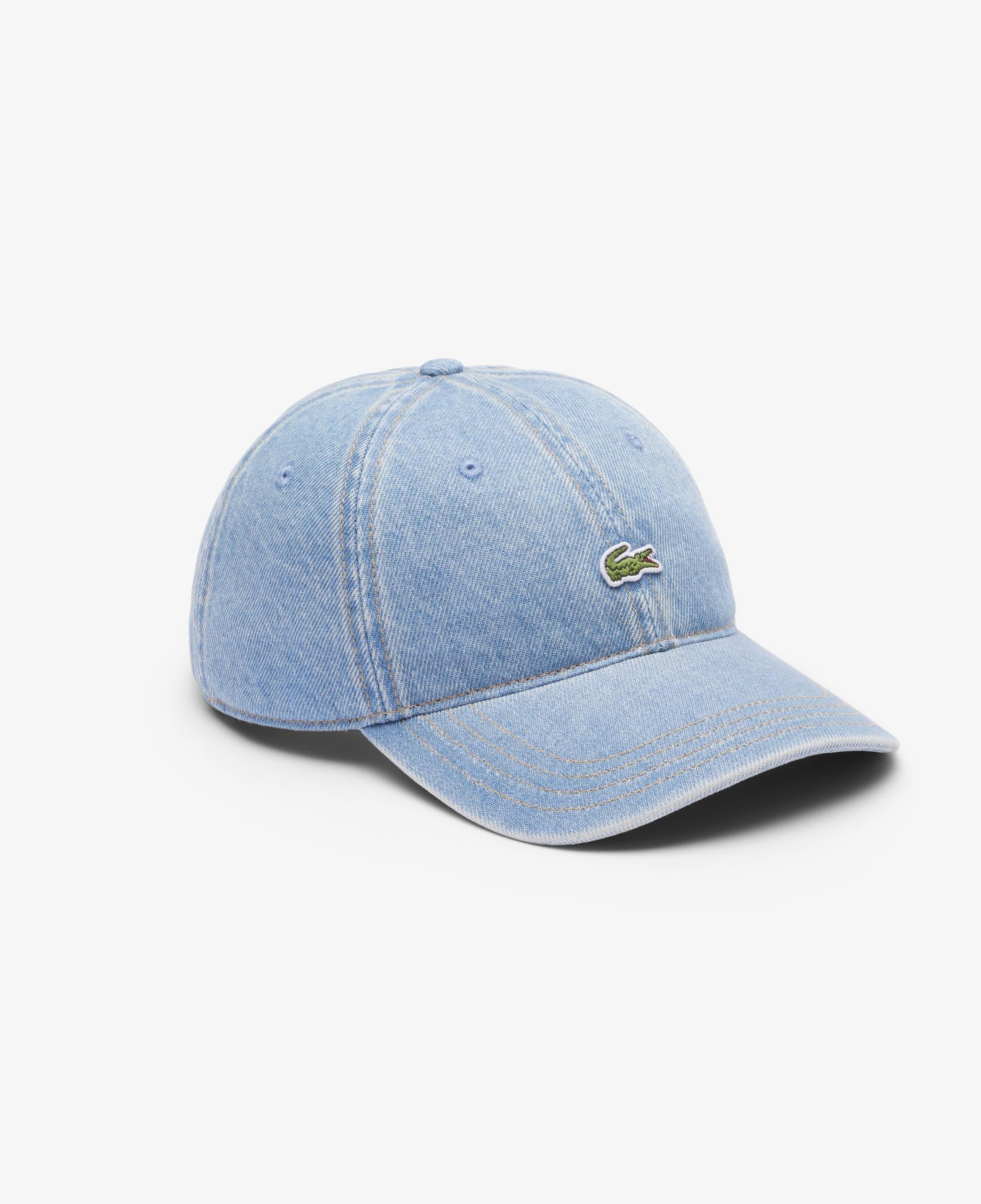 Lacoste Unisex Baskılı Mavi Şapka