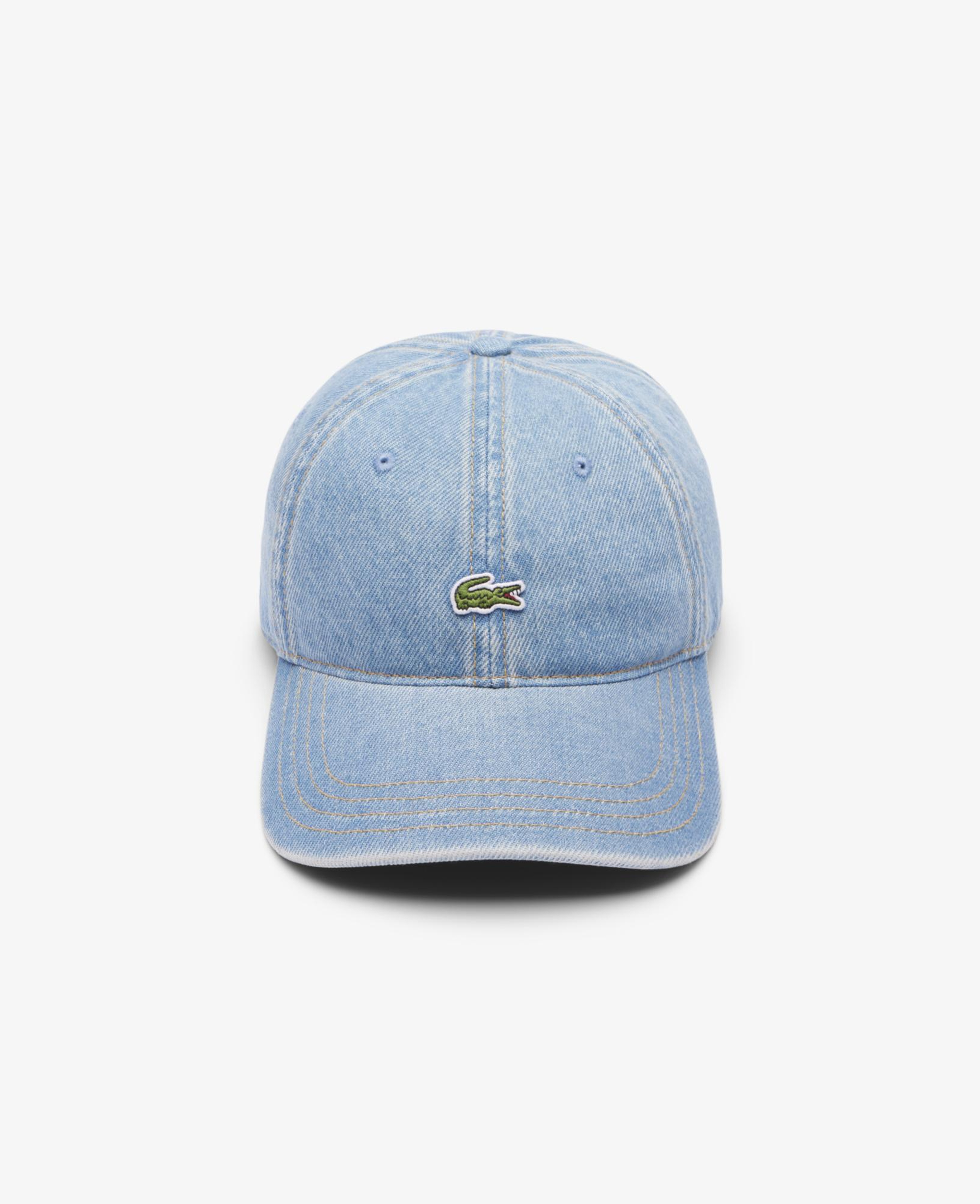 Lacoste Unisex Baskılı Mavi Şapka