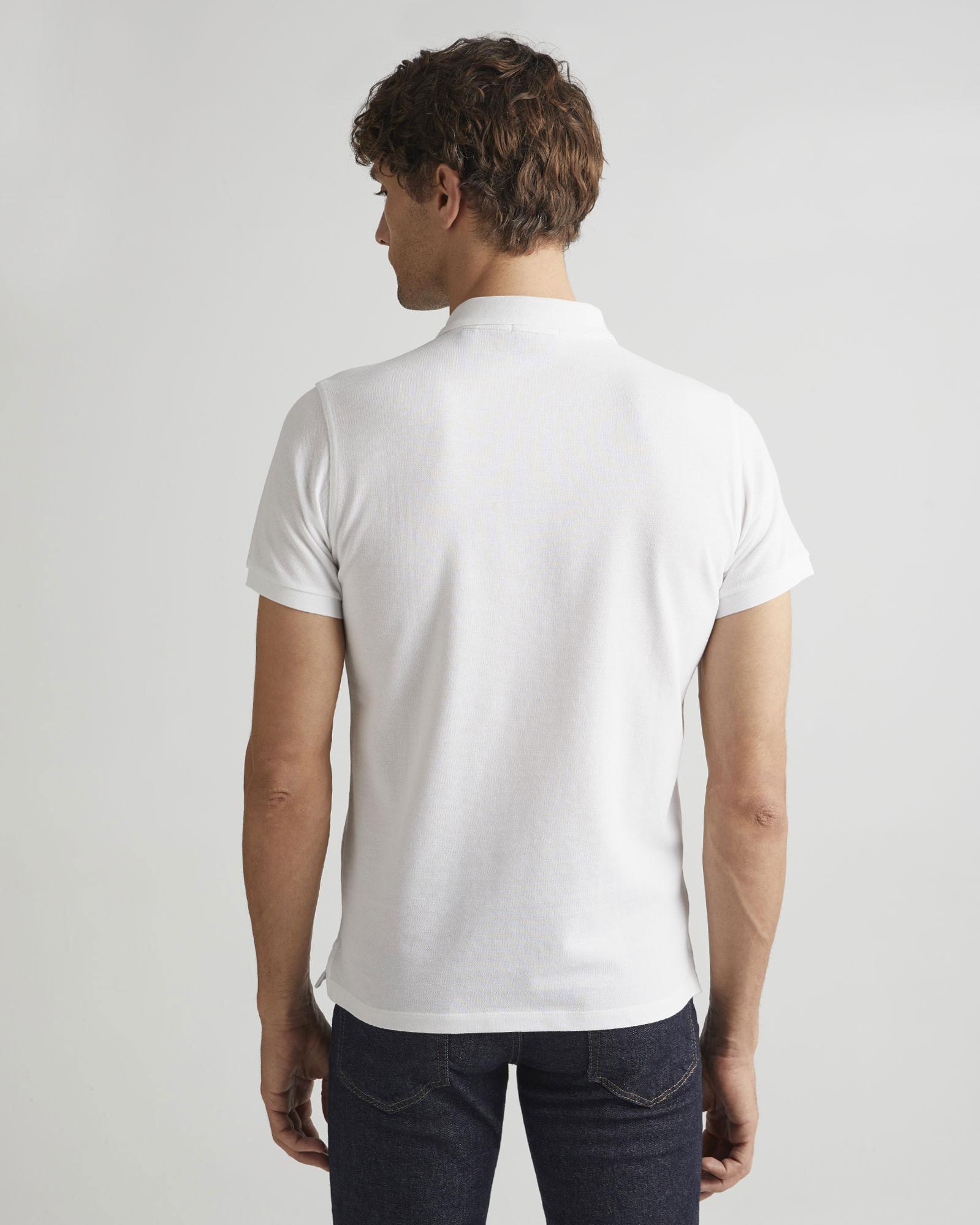 GANT Erkek Beyaz Regular Fit Polo