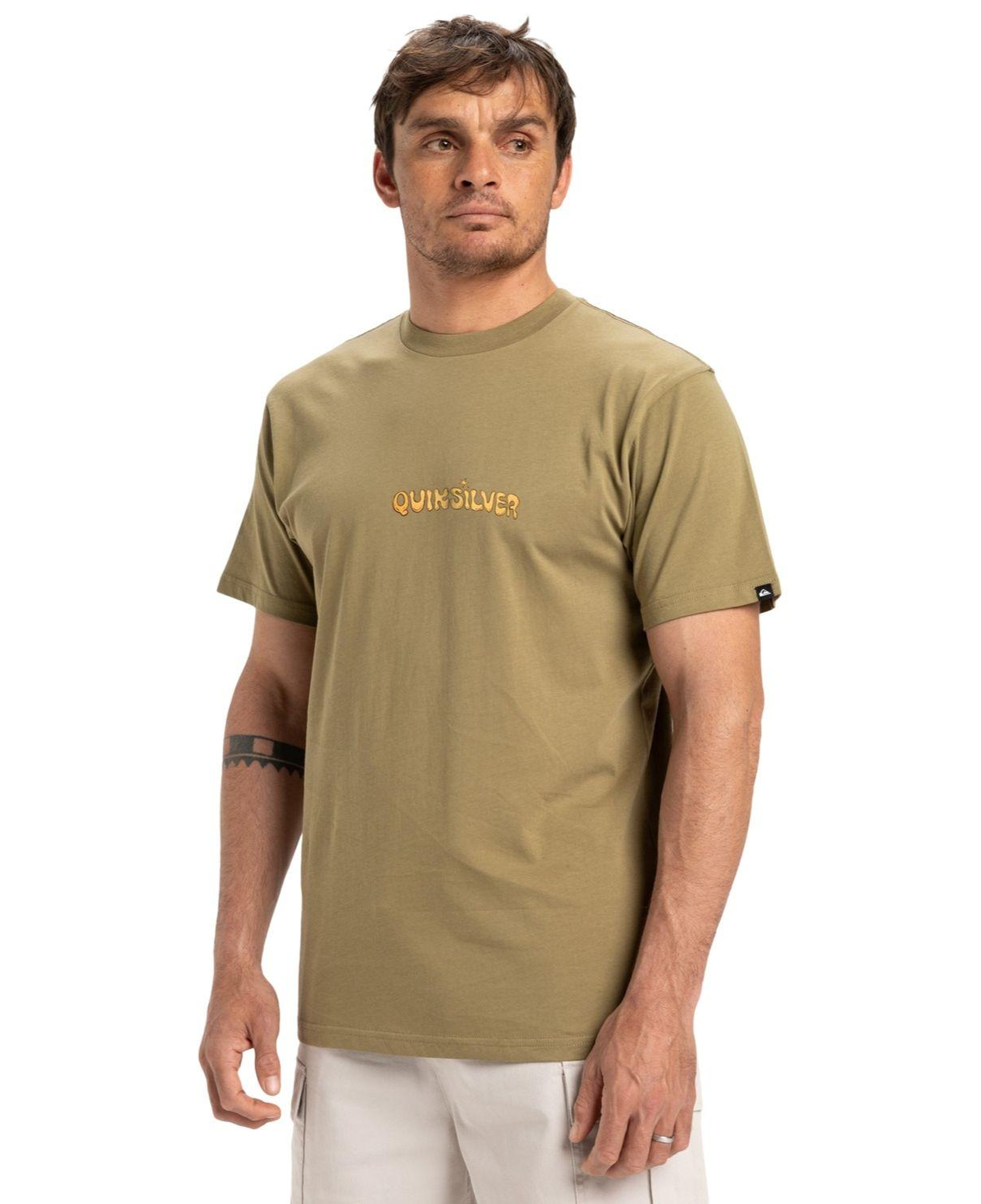 Quiksilver Ev Disconnect Effects Erkek Tişört