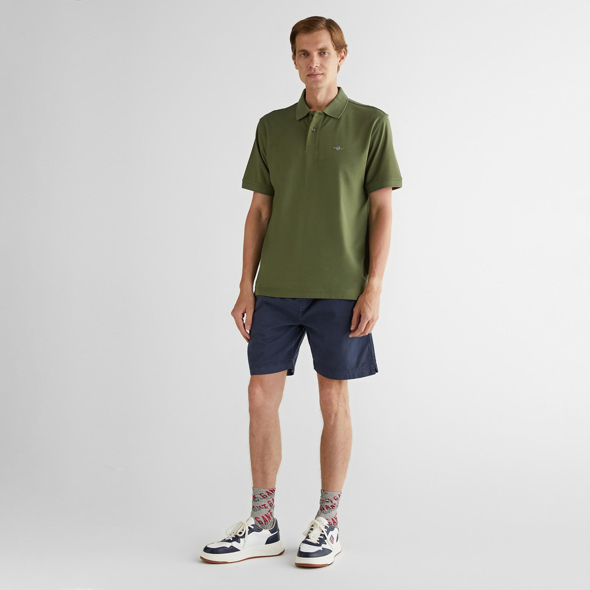 GANT Erkek Lacivert Regular Fit Şort