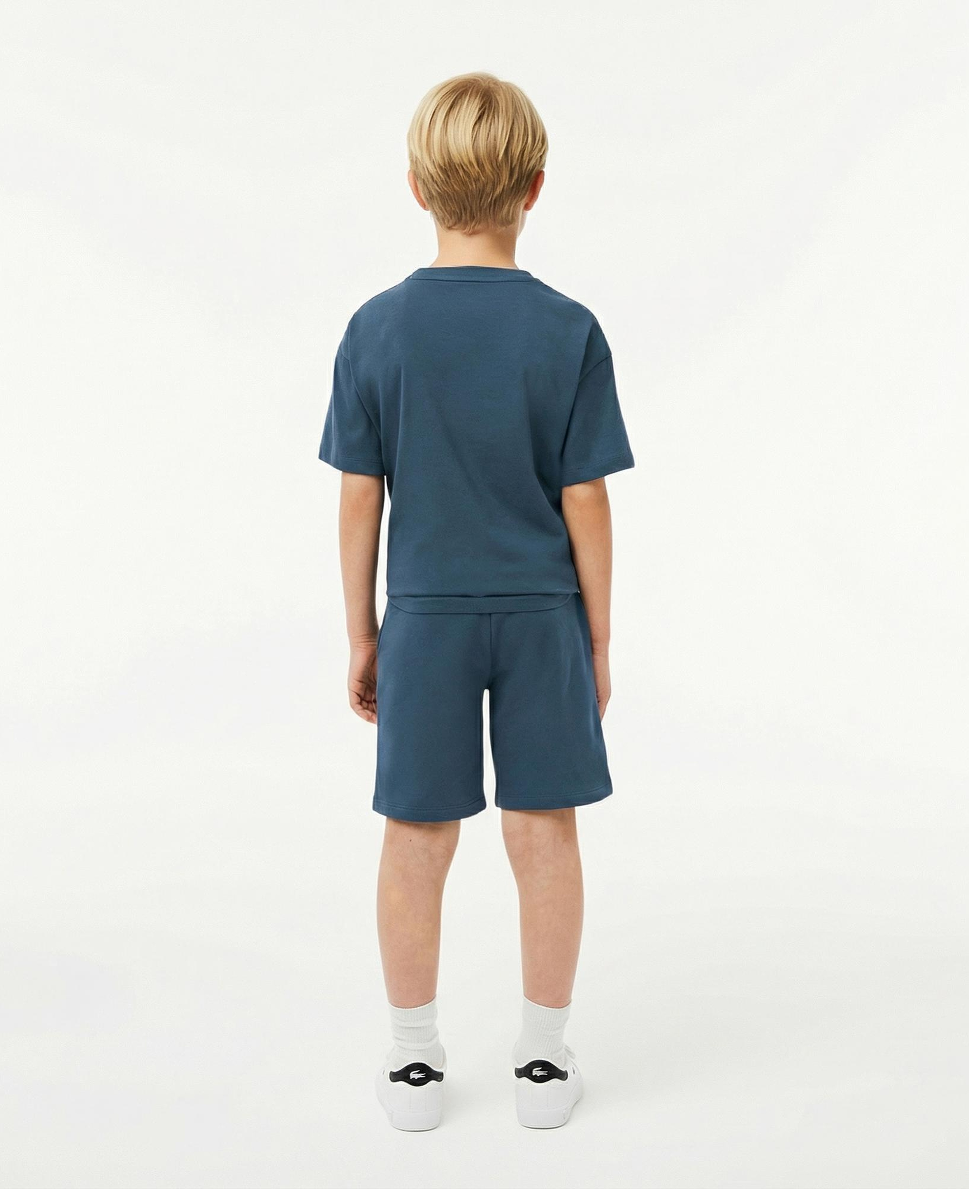 Lacoste Erkek Çocuk Baskılı Lacivert Şort