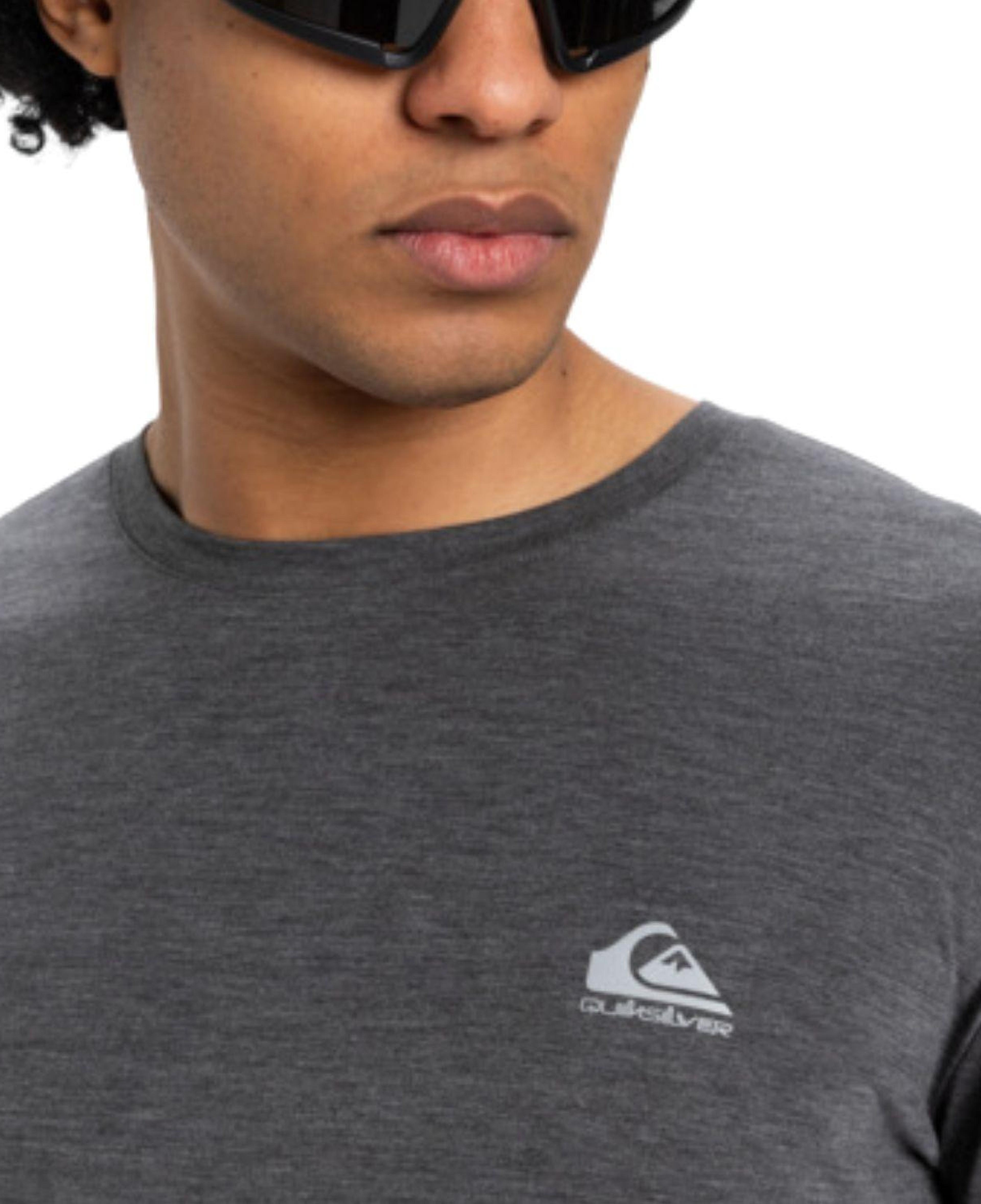 Quiksilver Coastal Run Ls Erkek Gri Tişört