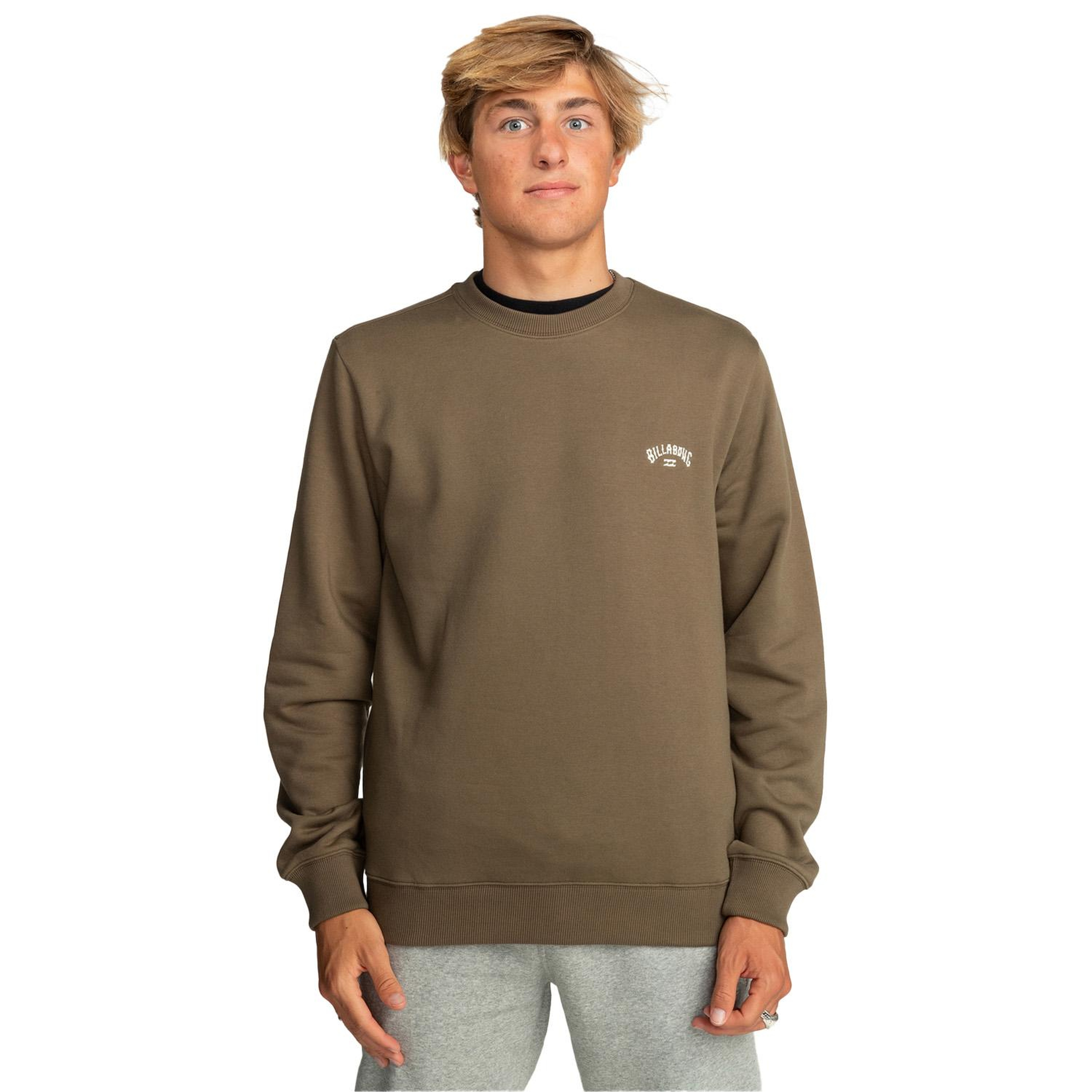 Billabong Arch Cr Erkek Kahverengi Sweatshirt