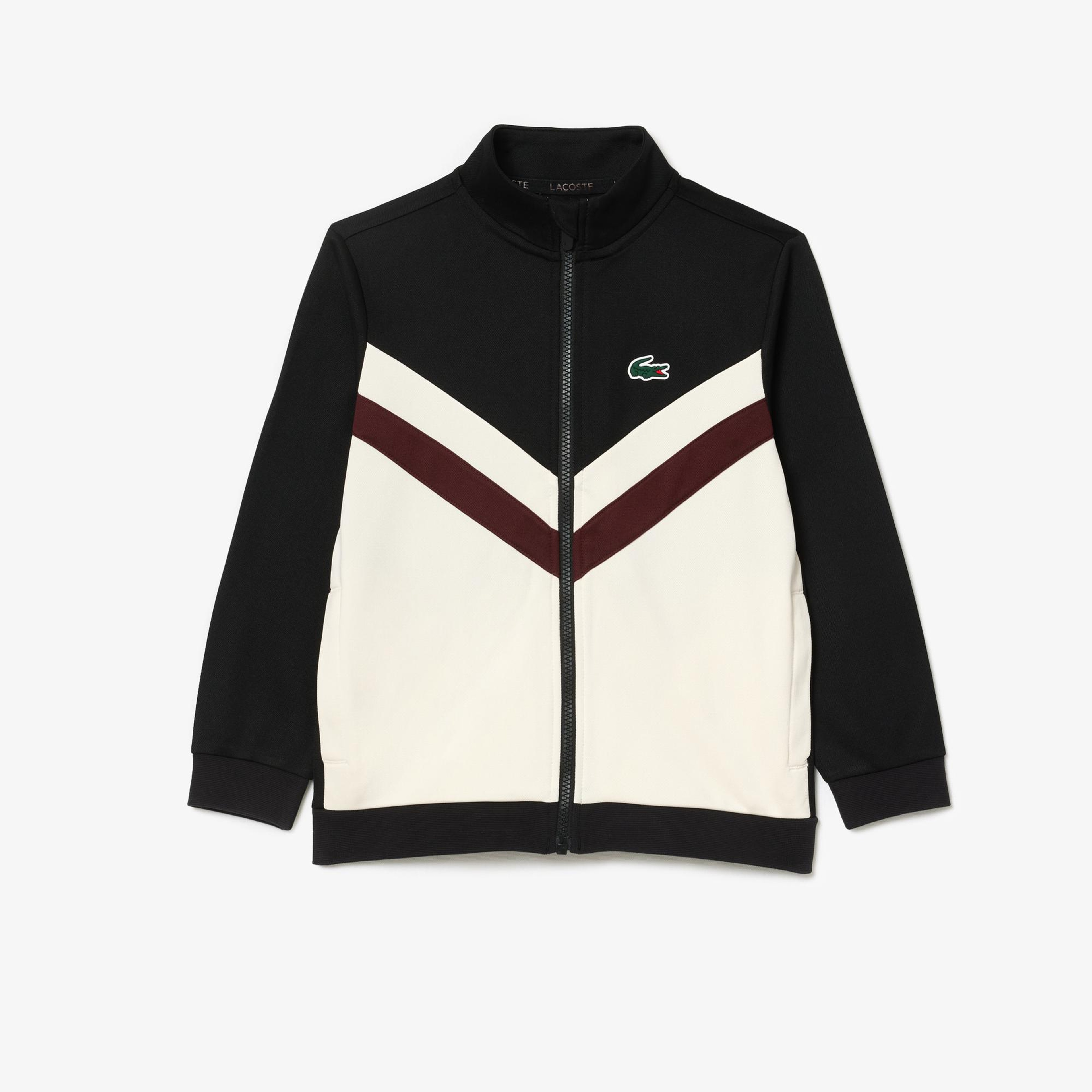 Lacoste Erkek Çocuk Siyah Eşofman Takımı