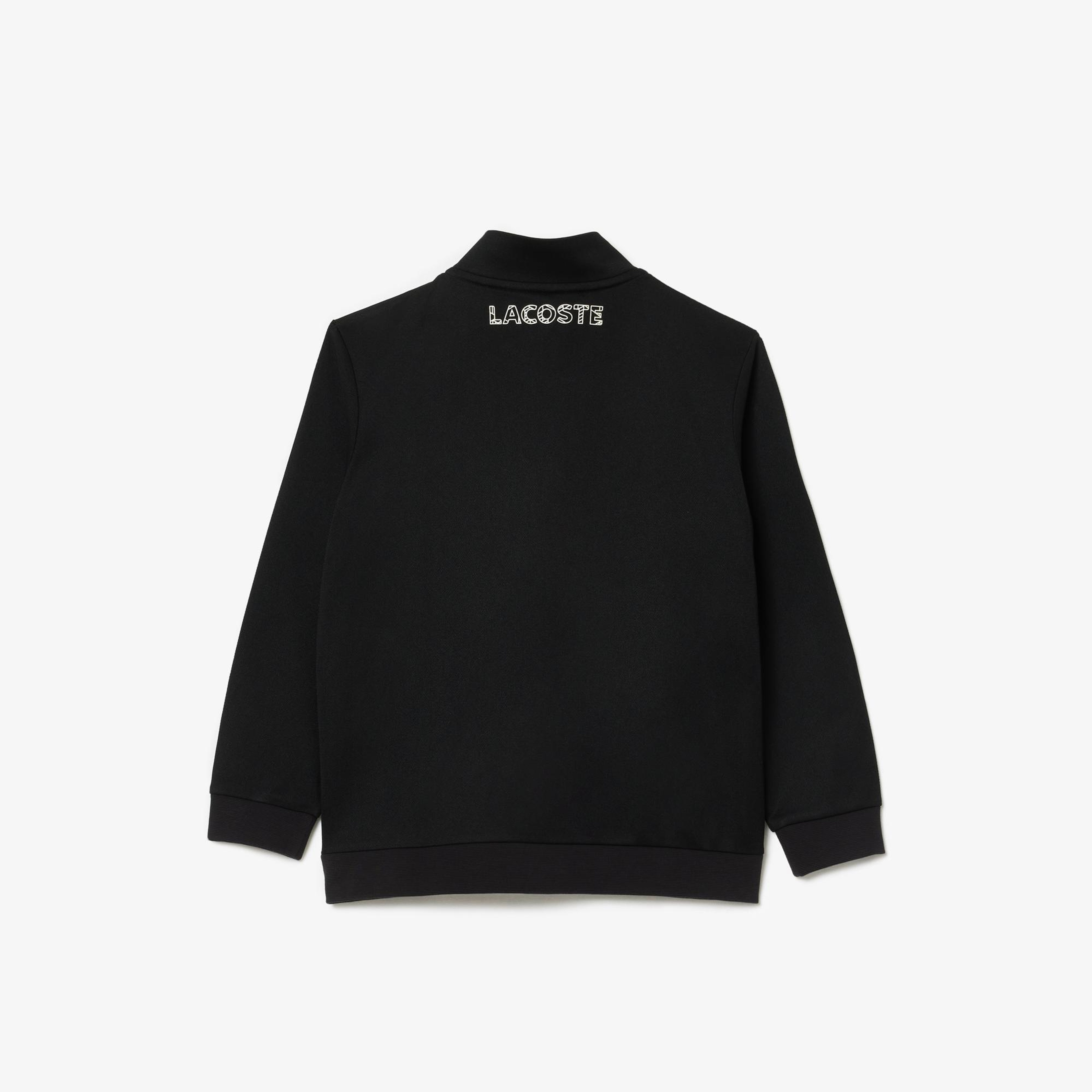 Lacoste Erkek Çocuk Siyah Eşofman Takımı