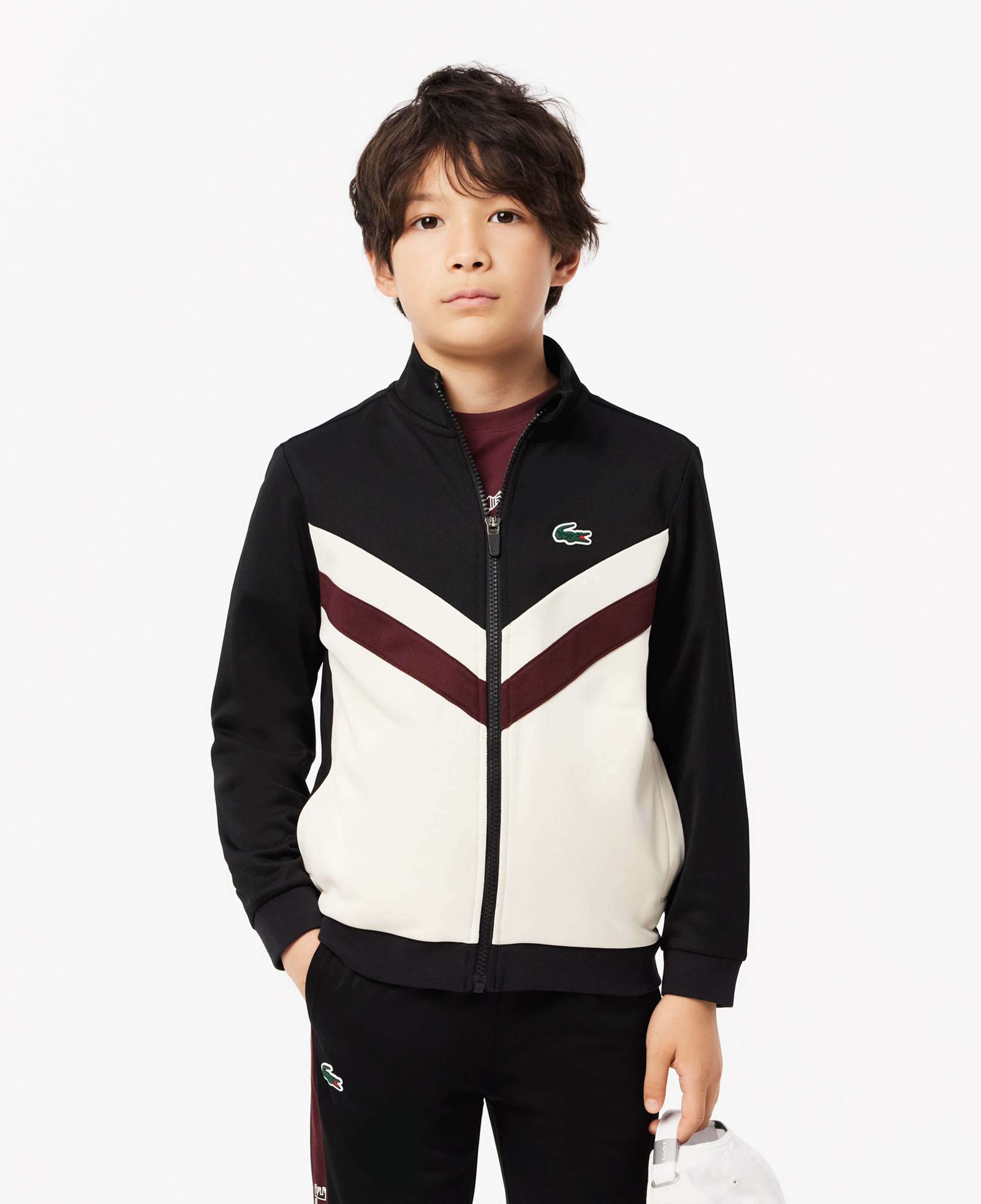 Lacoste Erkek Çocuk Siyah Eşofman Takımı