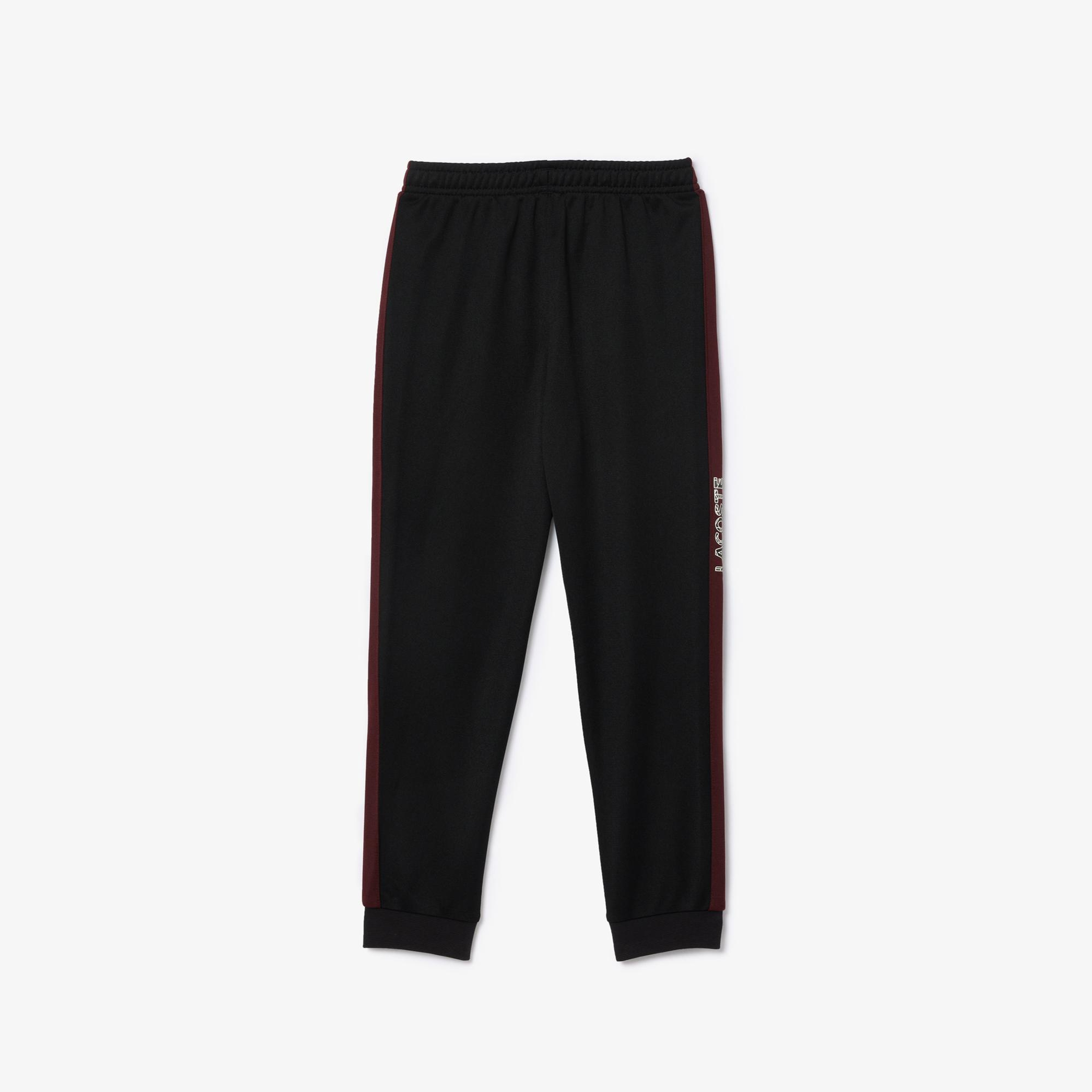 Lacoste Erkek Çocuk Siyah Eşofman Takımı