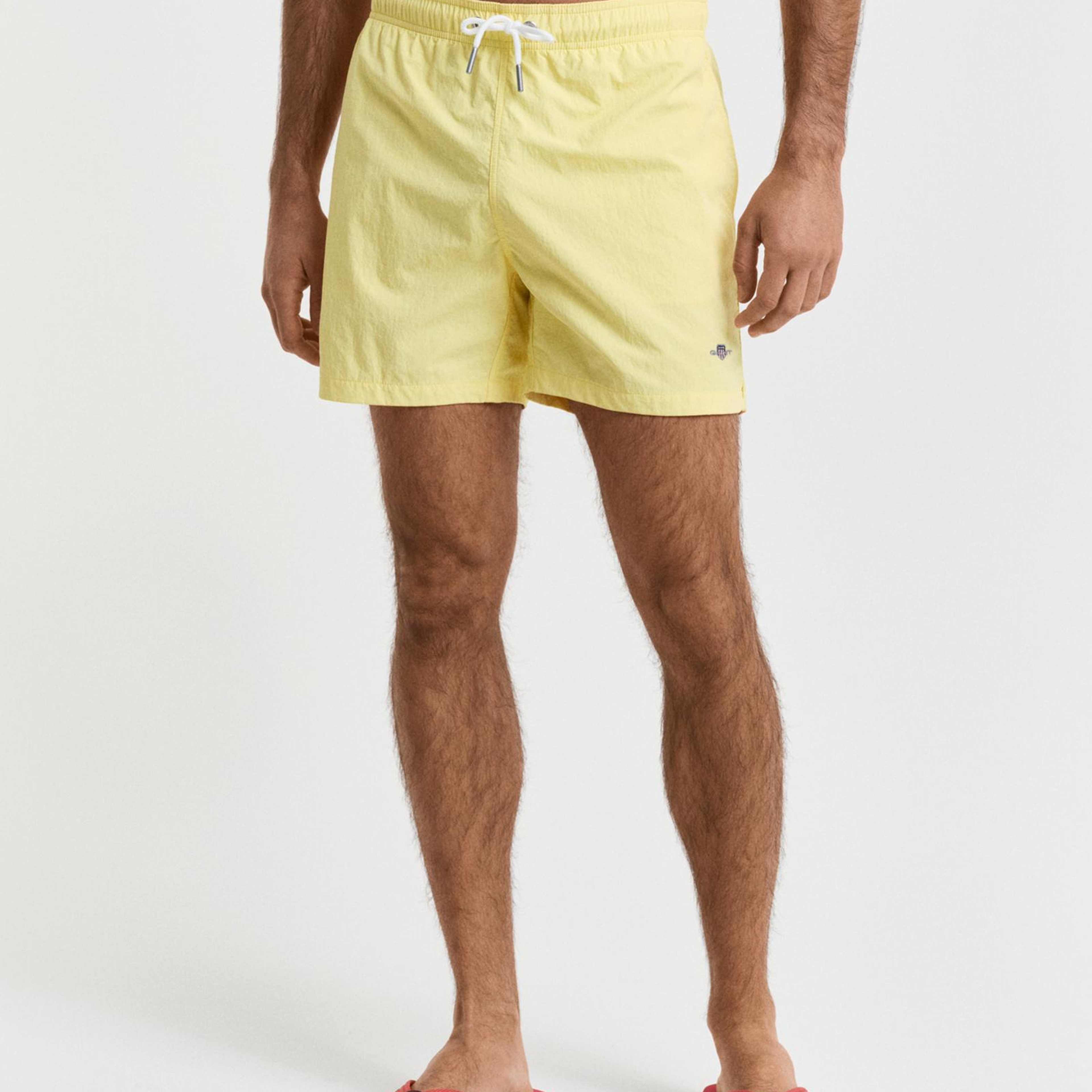 GANT Erkek Sarı Regular Fit Mayo Şort