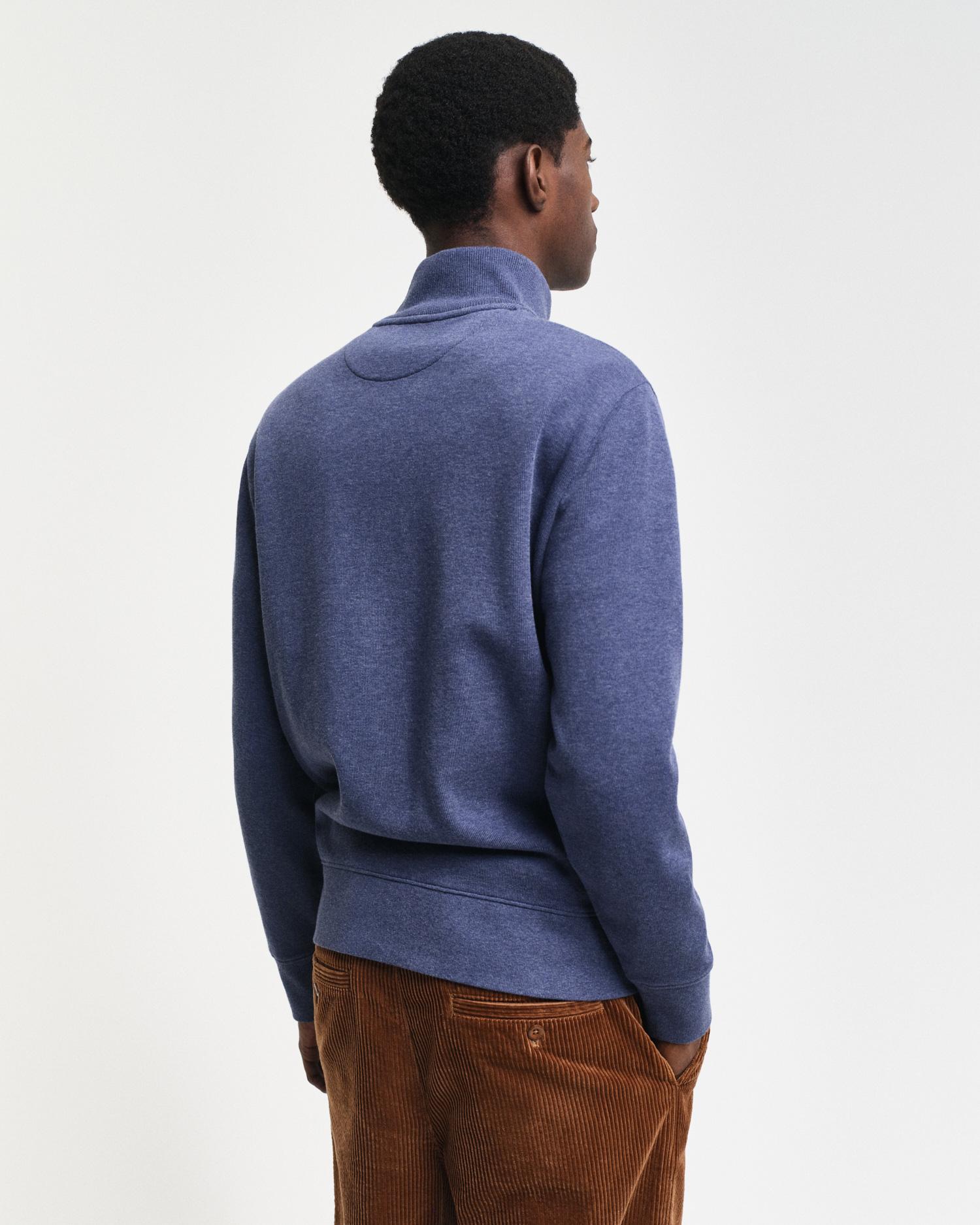 GANT Erkek Mavi Regular Fit Hırka