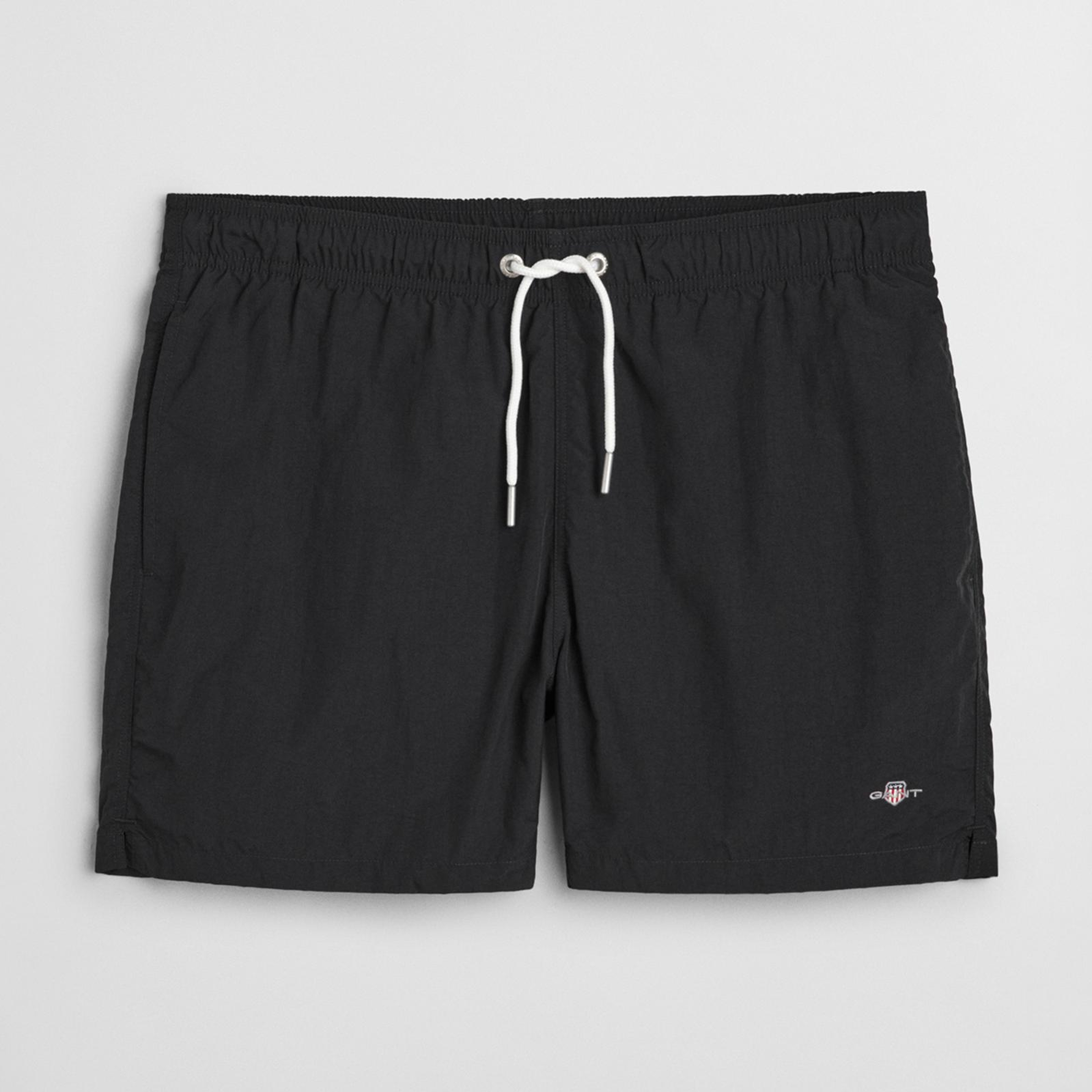 GANT Erkek Siyah Regular Fit Mayo Şort