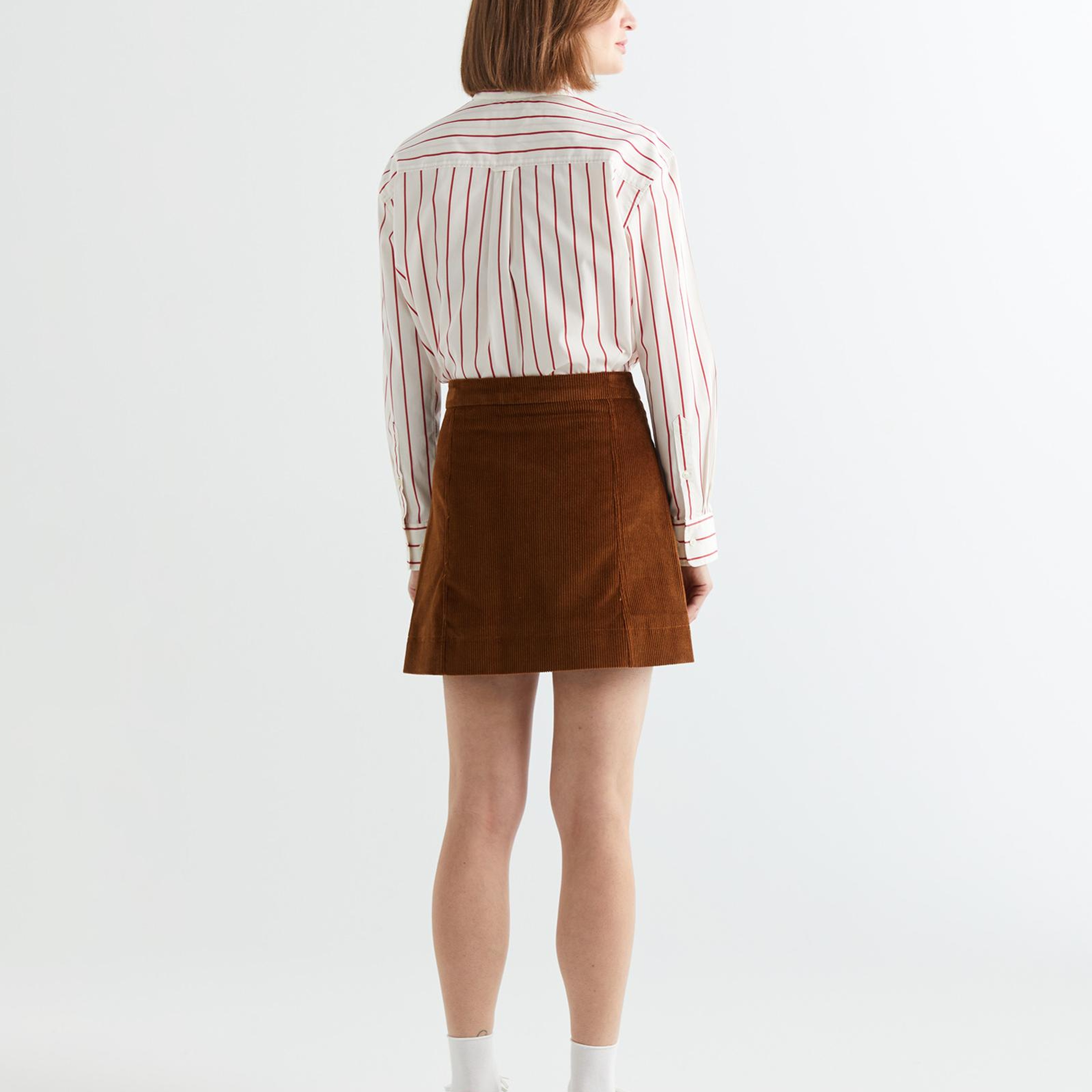 GANT Kadın Kahverengi Regular Fit Etek