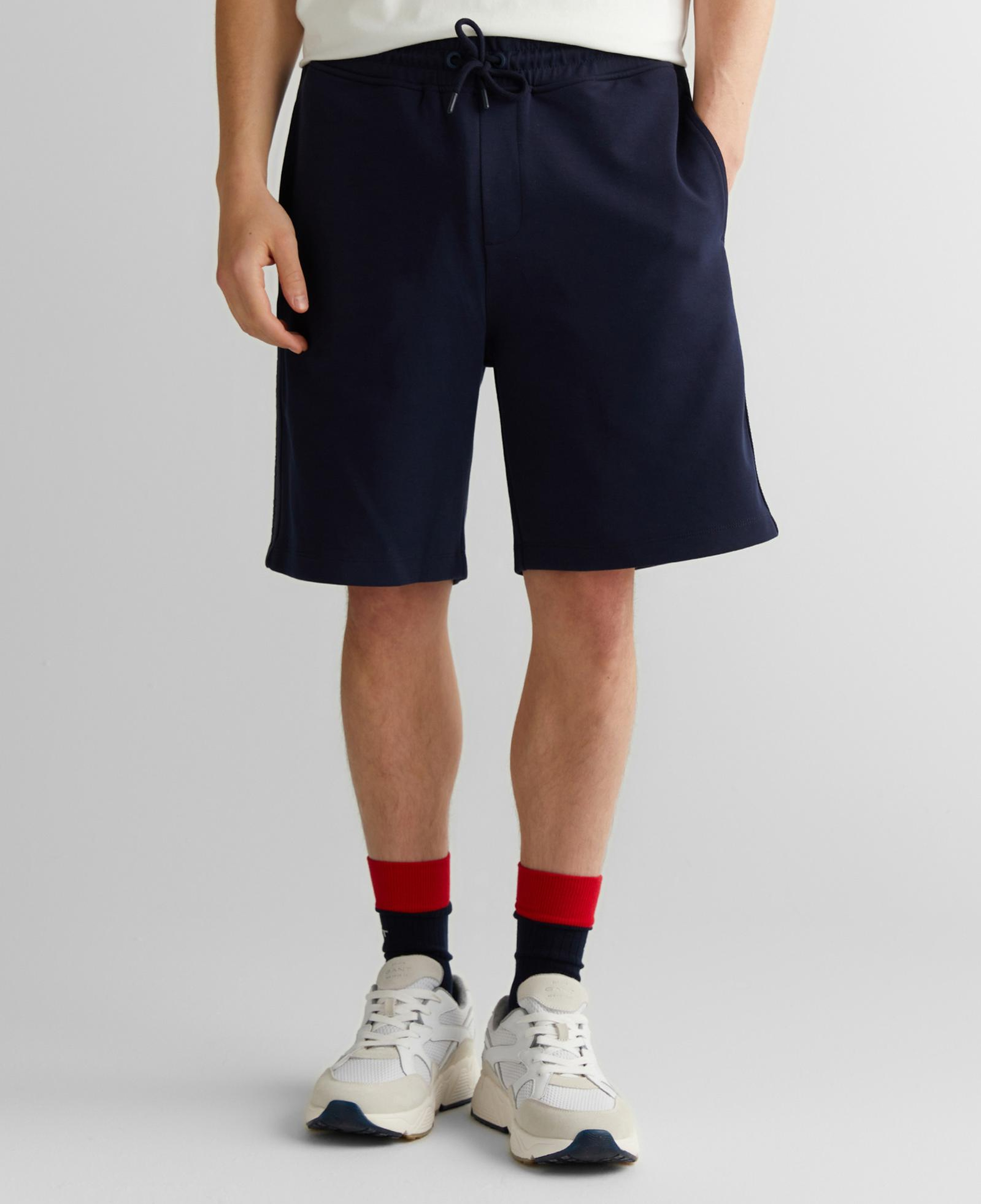 GANT Erkek Lacivert Regular Fit Logolu Şort