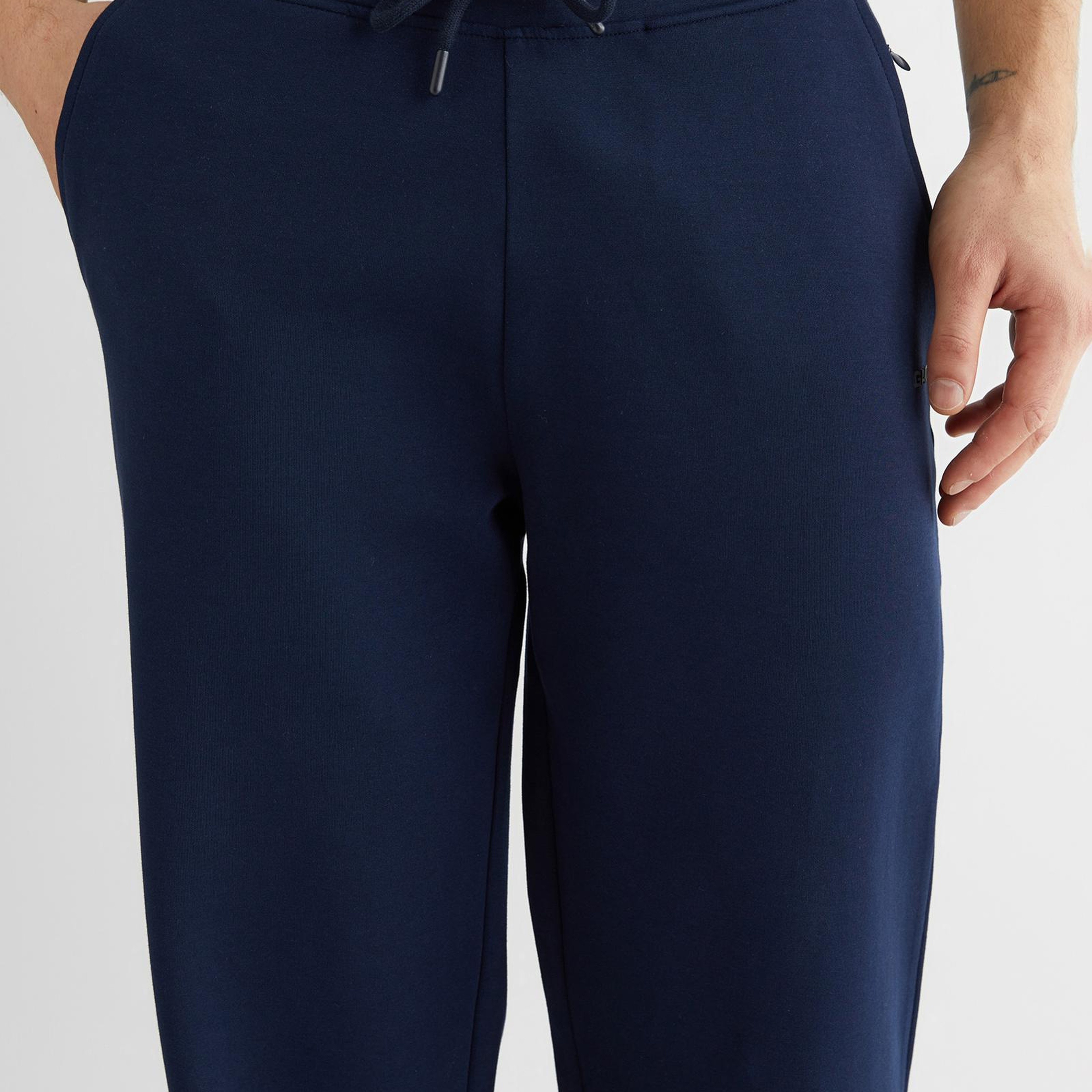 GANT Erkek Lacivert Regular Fit Baskılı Eşofman Altı