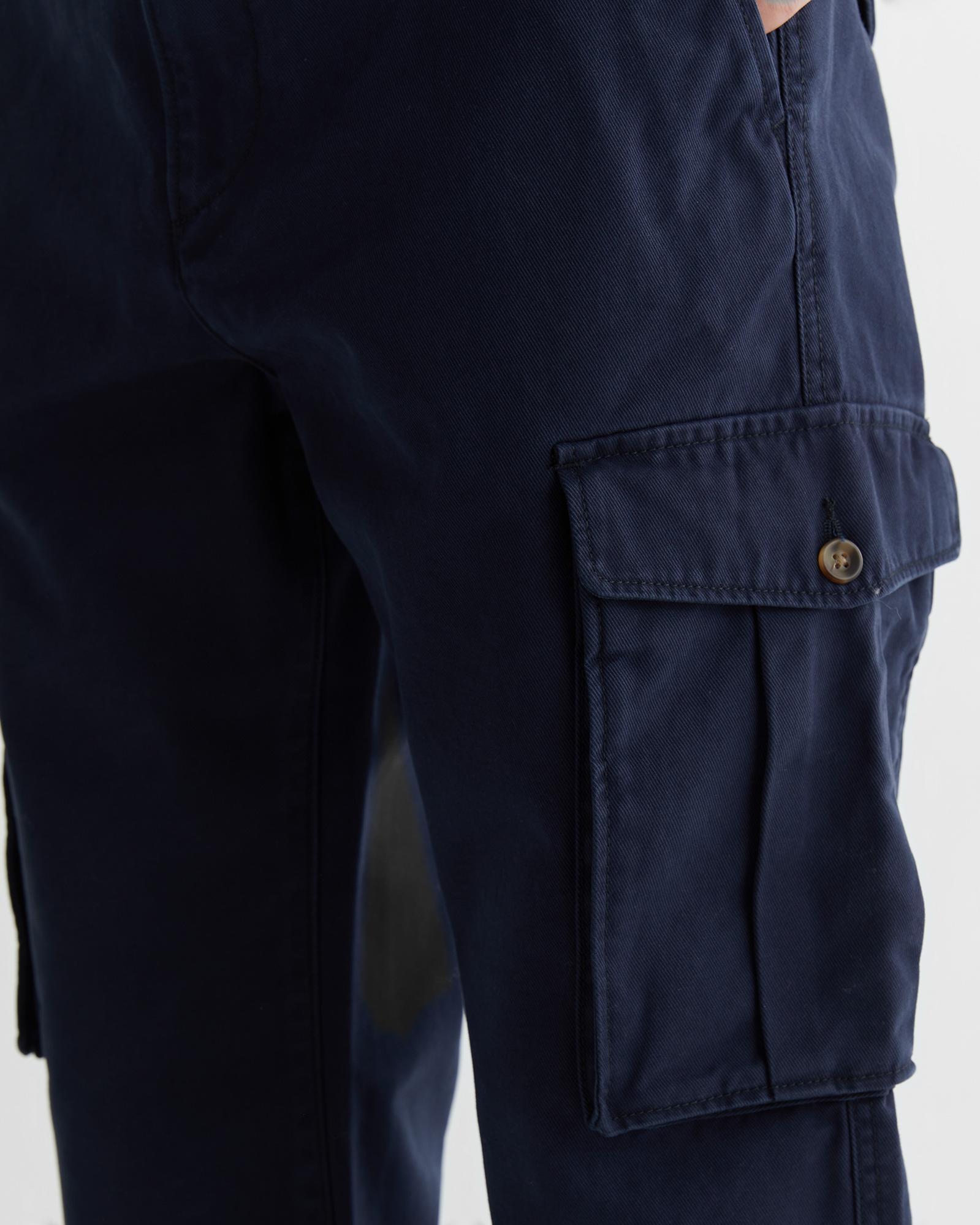GANT Erkek Lacivert Relaxed Fit Pantolon