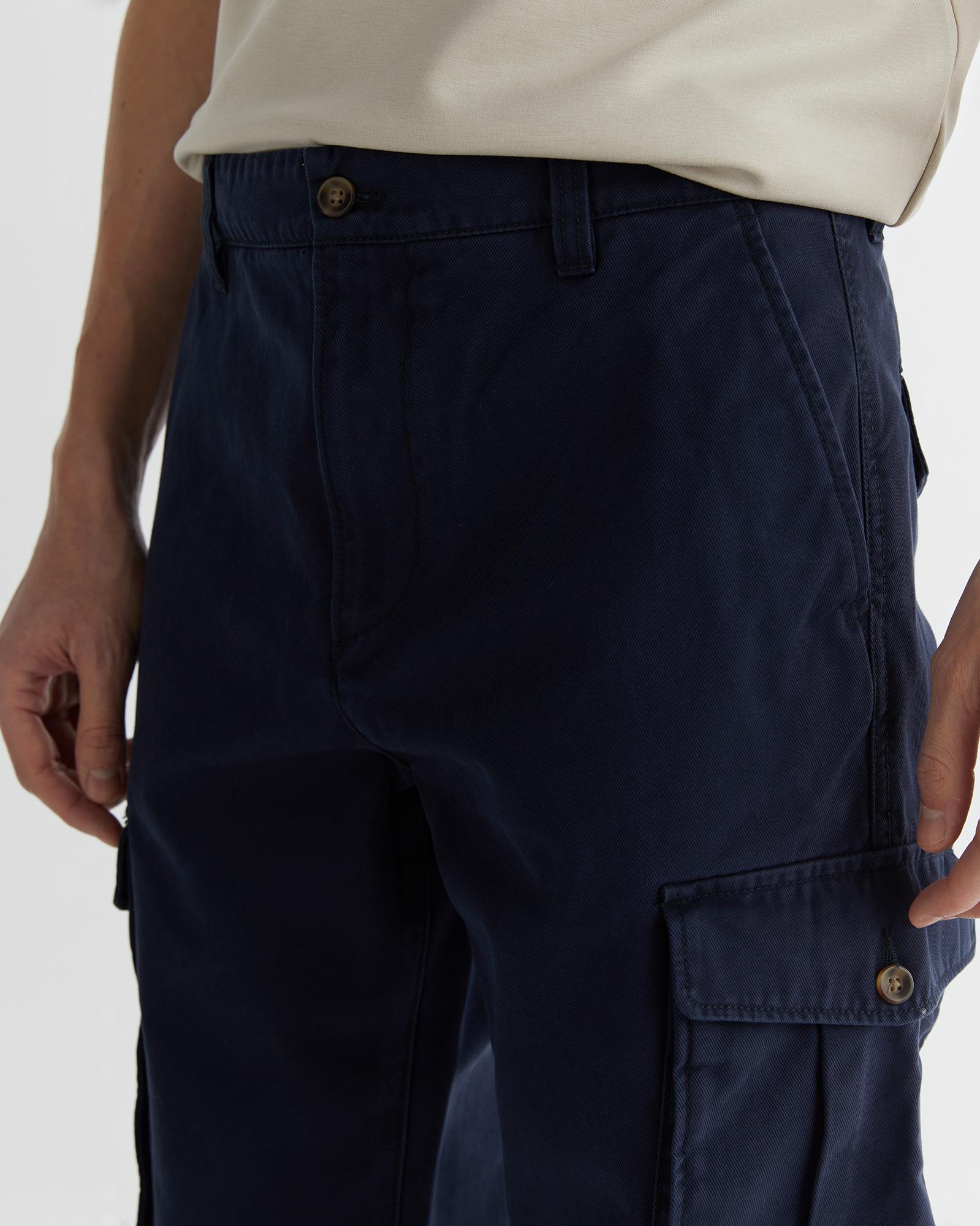 GANT Erkek Lacivert Relaxed Fit Pantolon