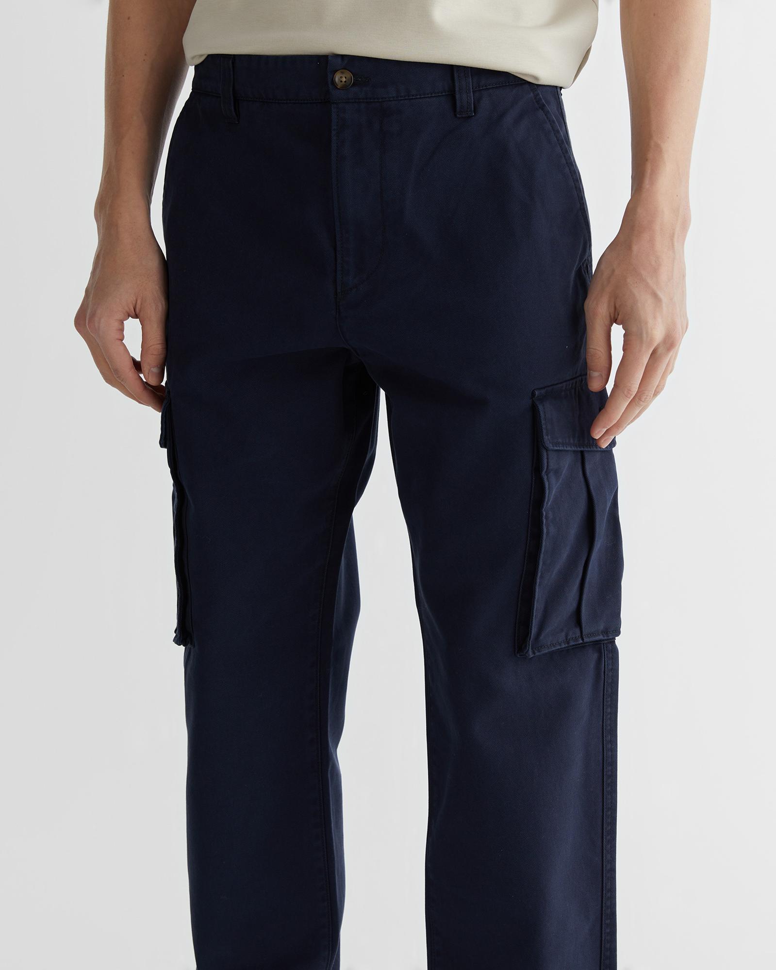 GANT Erkek Lacivert Relaxed Fit Pantolon