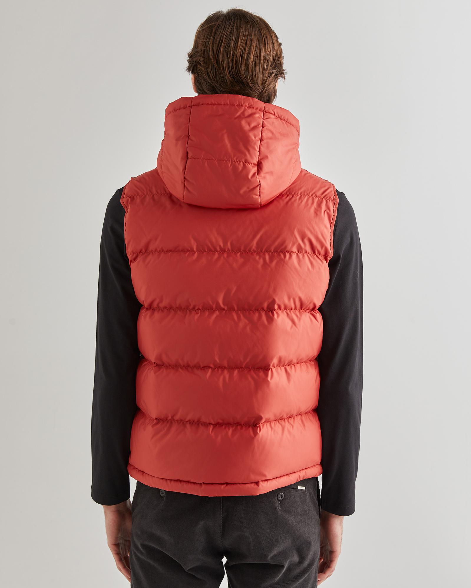 GANT Erkek Kırmızı Kapüşonlu Yelek