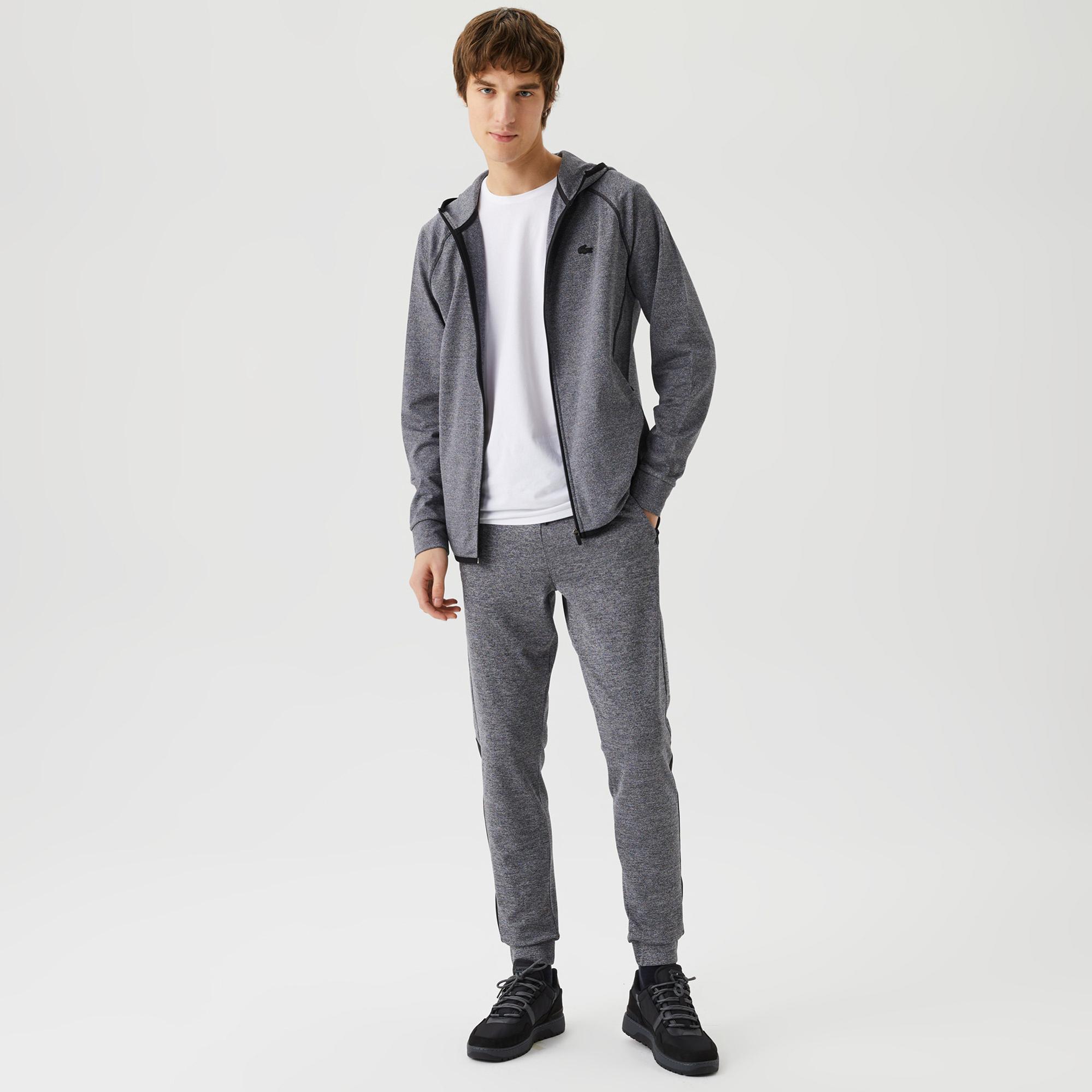 Erkek Slim Fit Gri Eşofman Altı