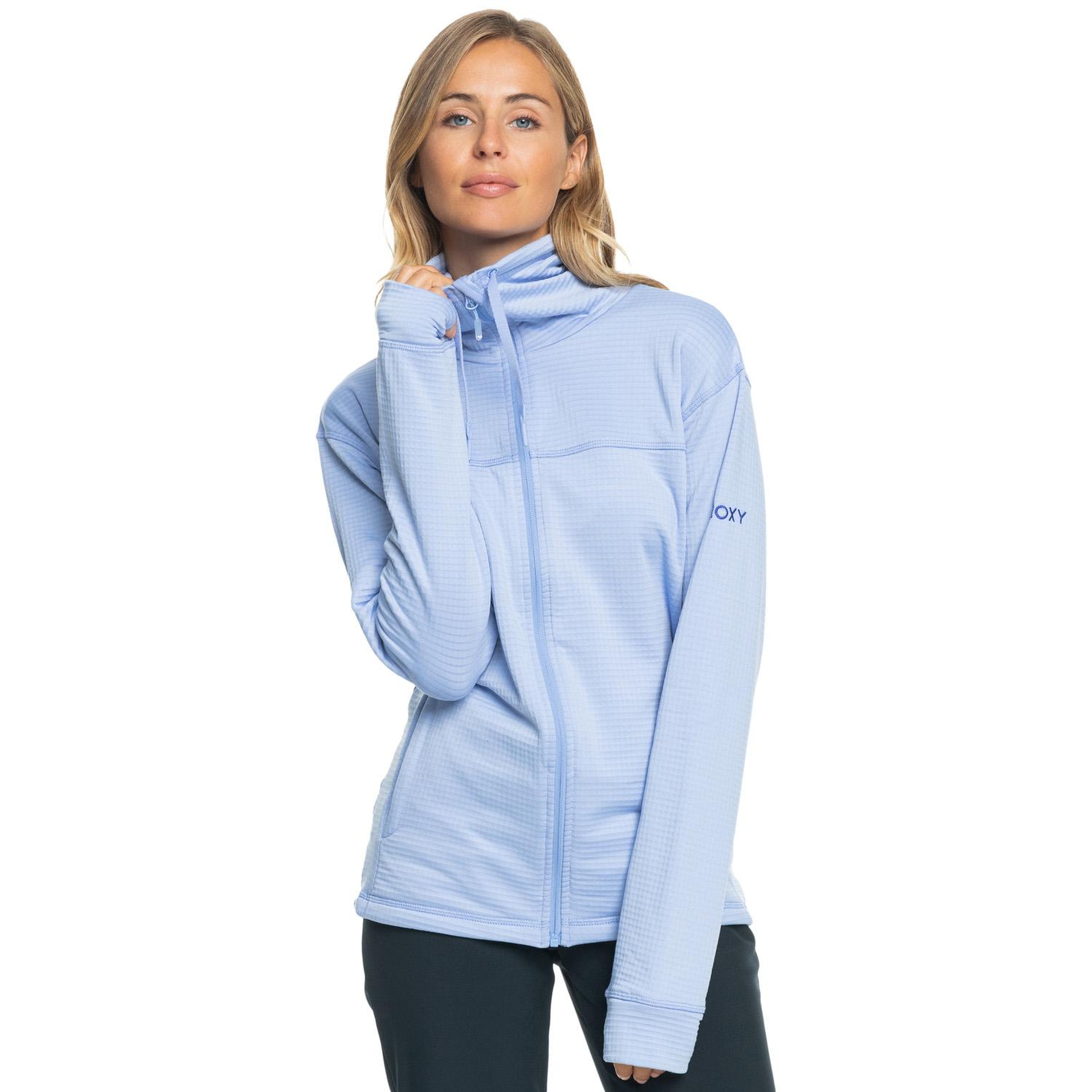 Roxy Vertere Full Zip Kadın Mor Sweatshirt