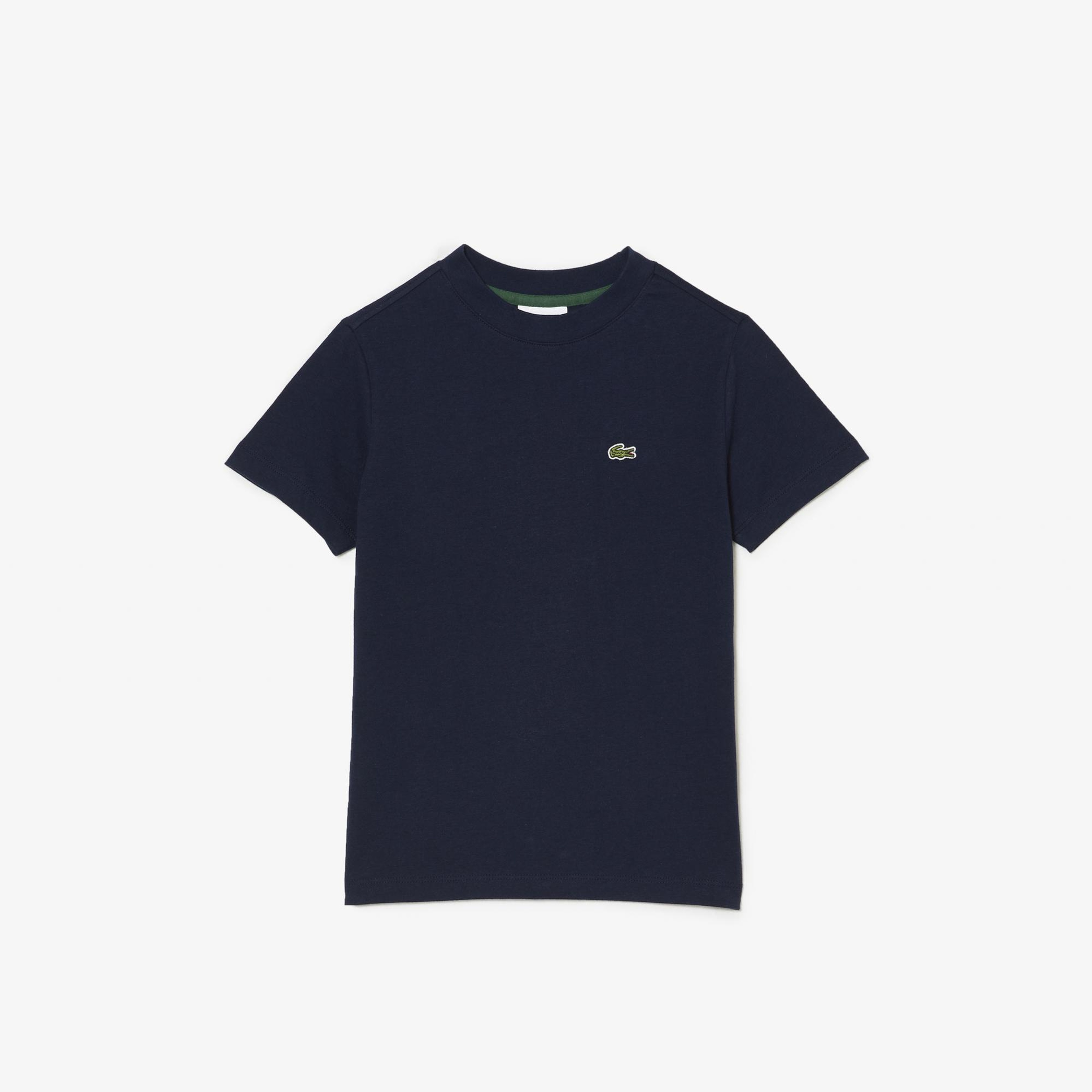 Lacoste Çocuk Bisiklet Yaka Lacivert T-Shirt