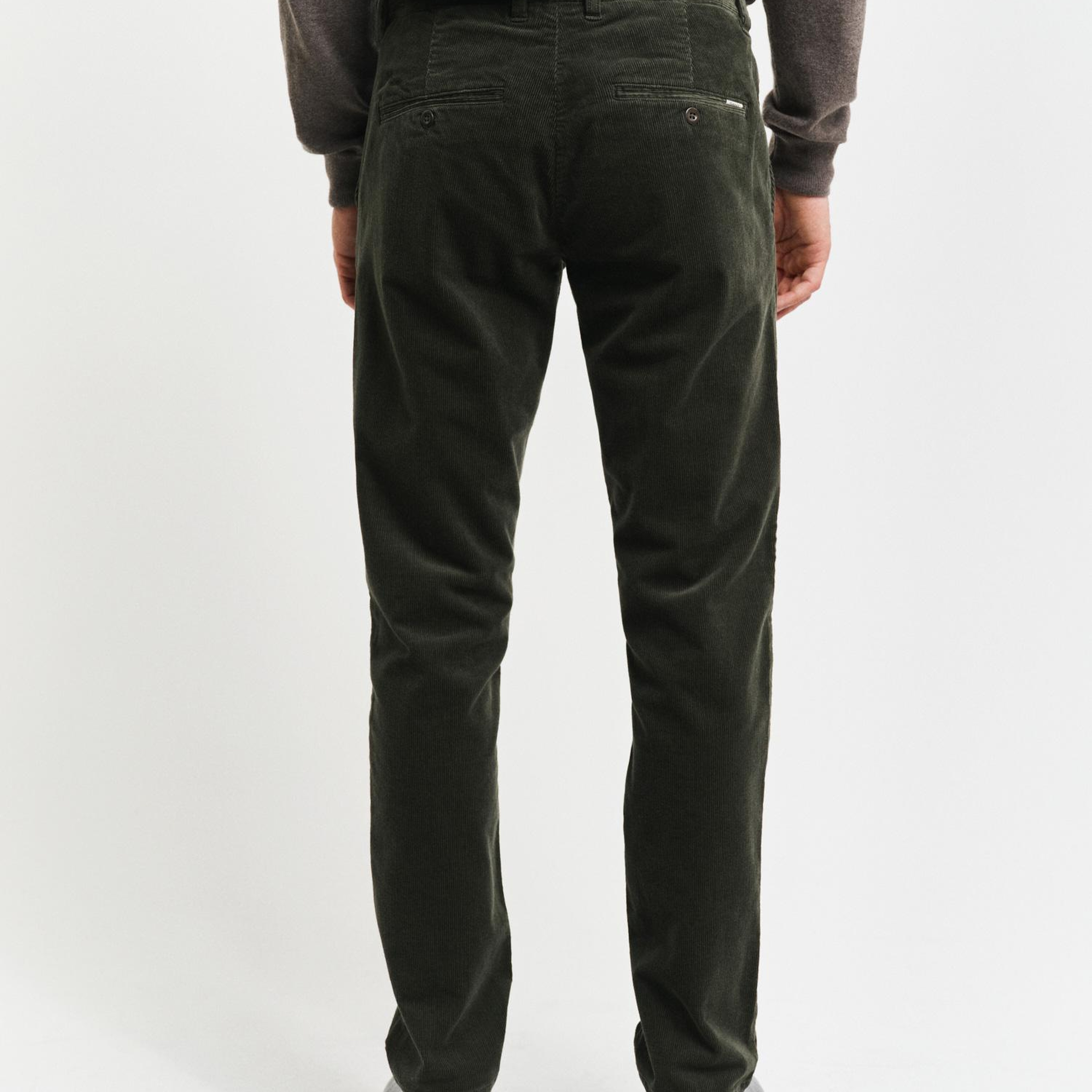 GANT Erkek Yeşil Slim Fit Pantolon