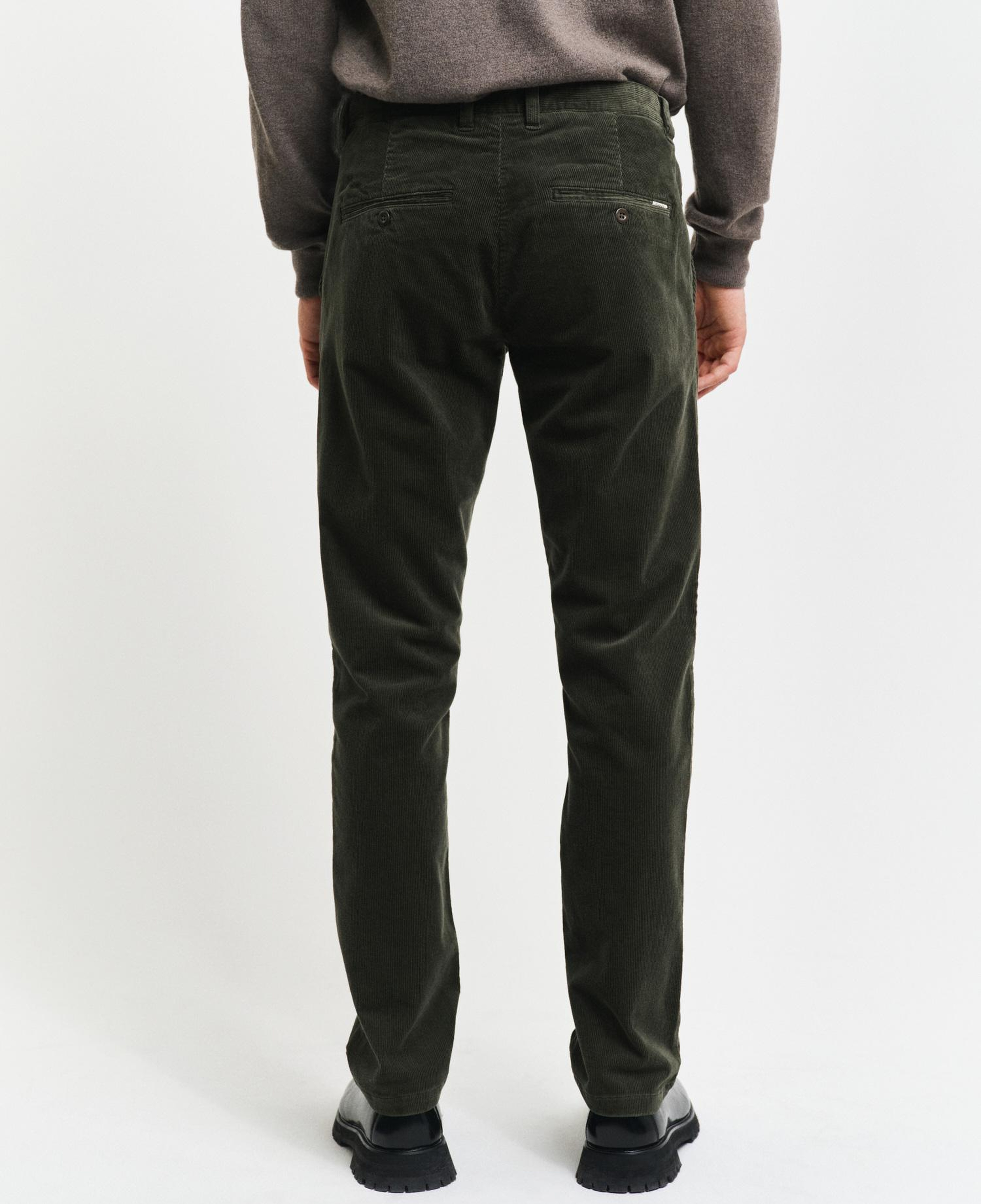 GANT Erkek Yeşil Slim Fit Pantolon