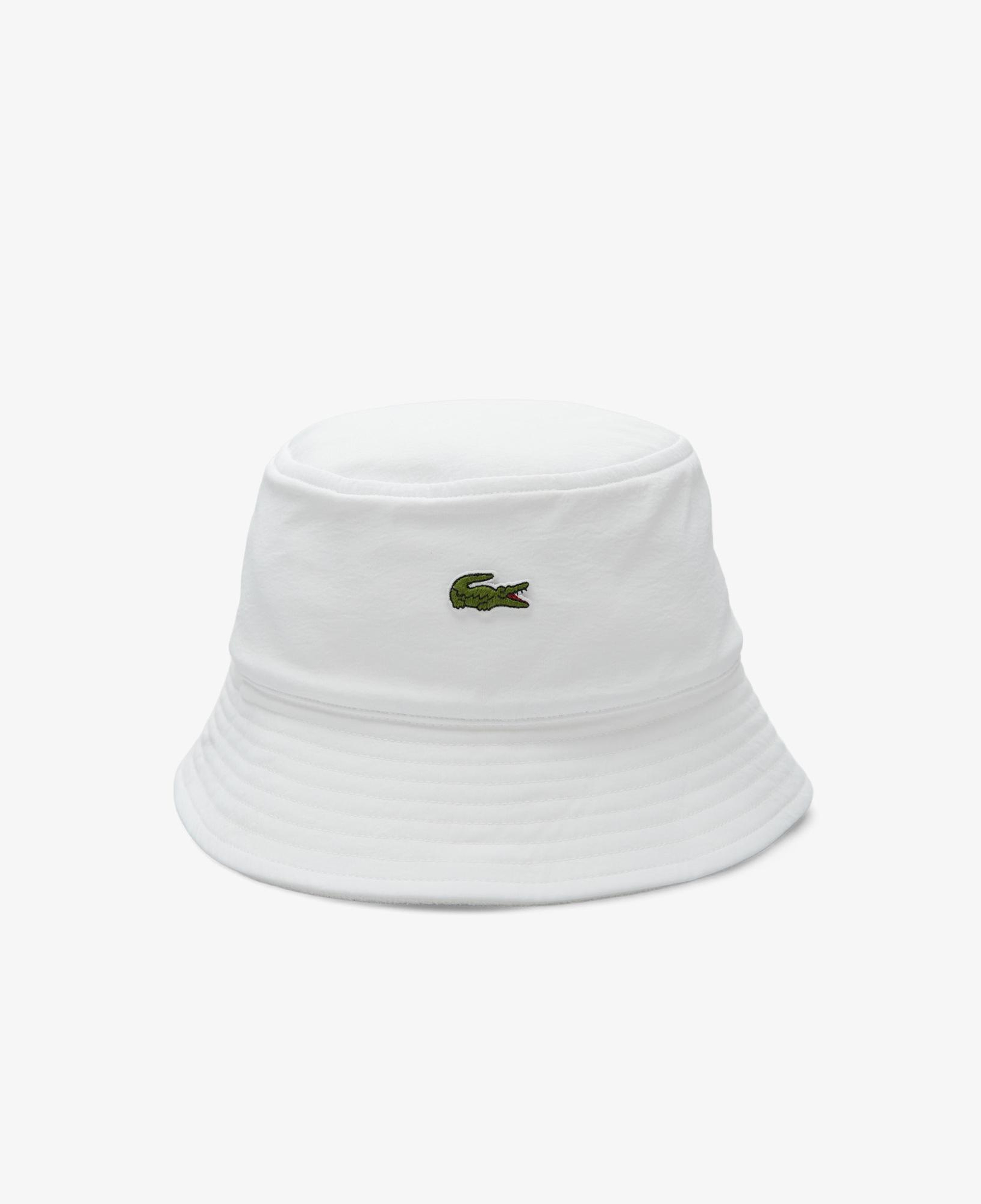 Lacoste Unisex Baskılı Beyaz Şapka
