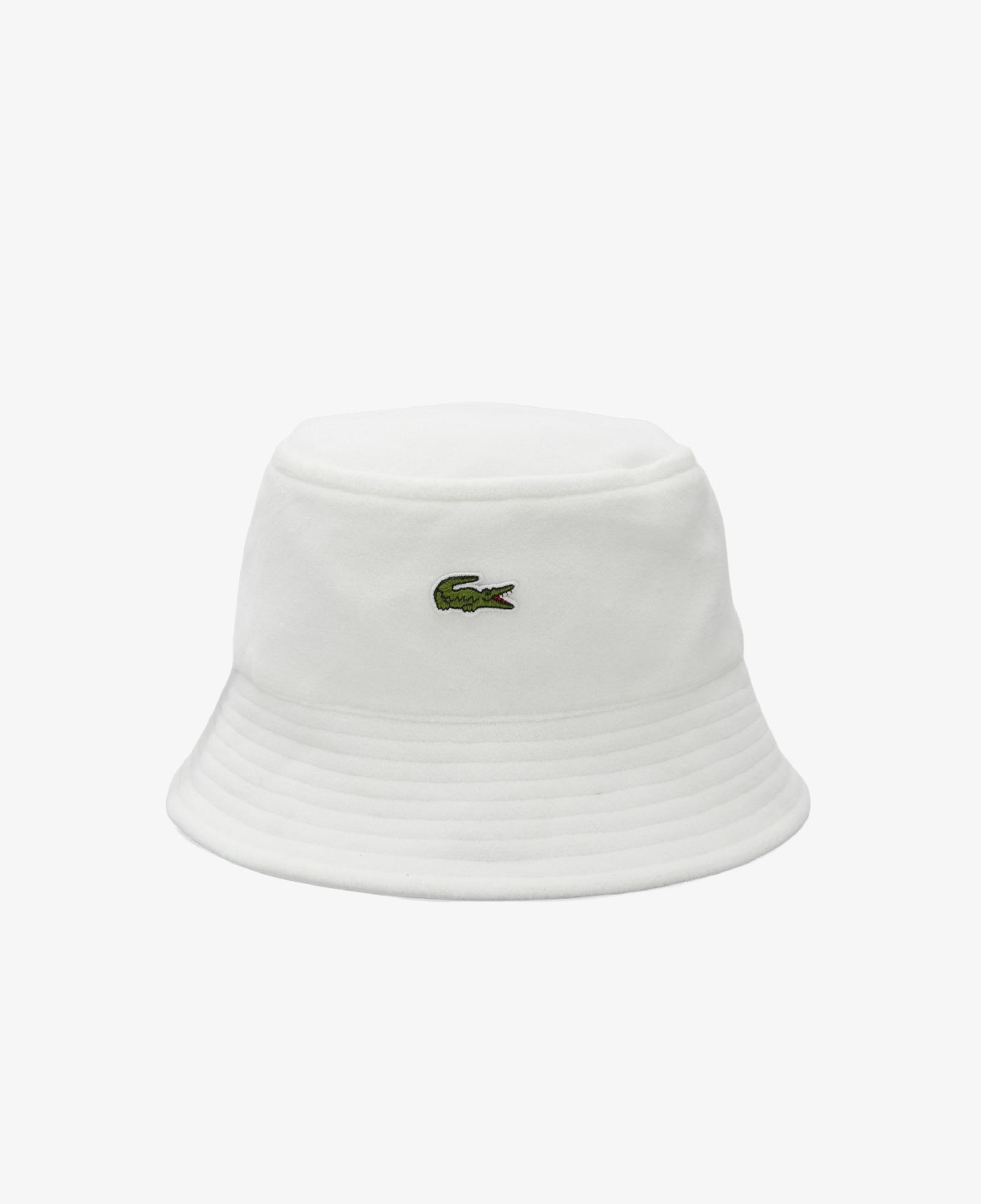 Lacoste Unisex Baskılı Beyaz Şapka