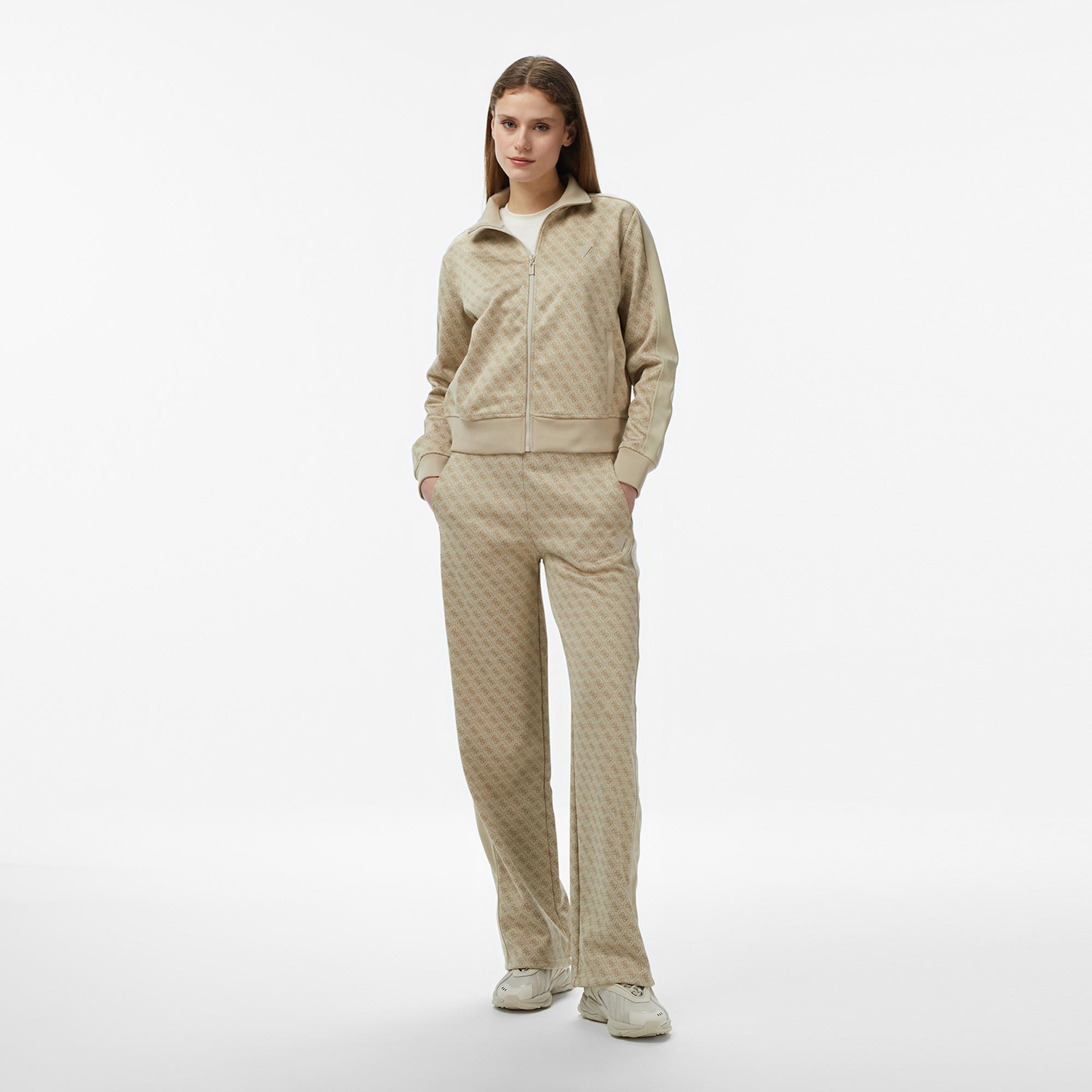 Guess Maya Aktif Kadın Renkli Sweatshirt