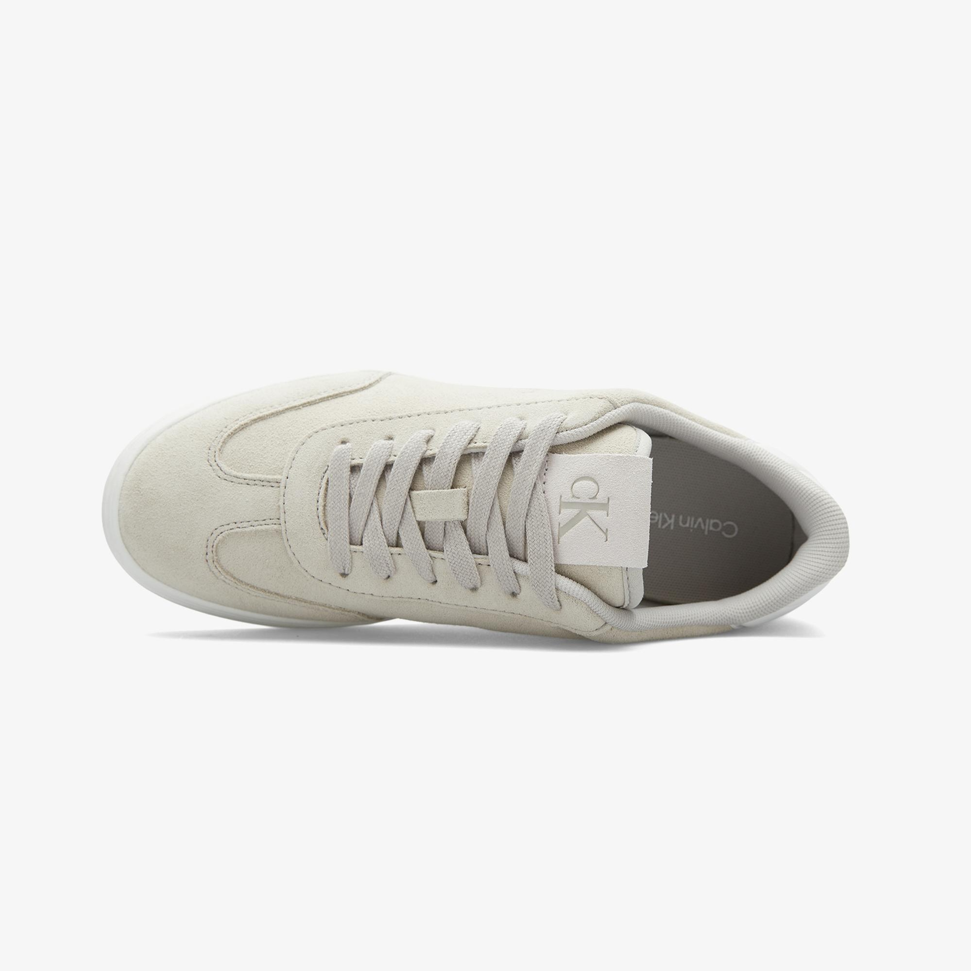 Calvin Klein Classic Cupsole Mix In Kadın Bej Sneaker