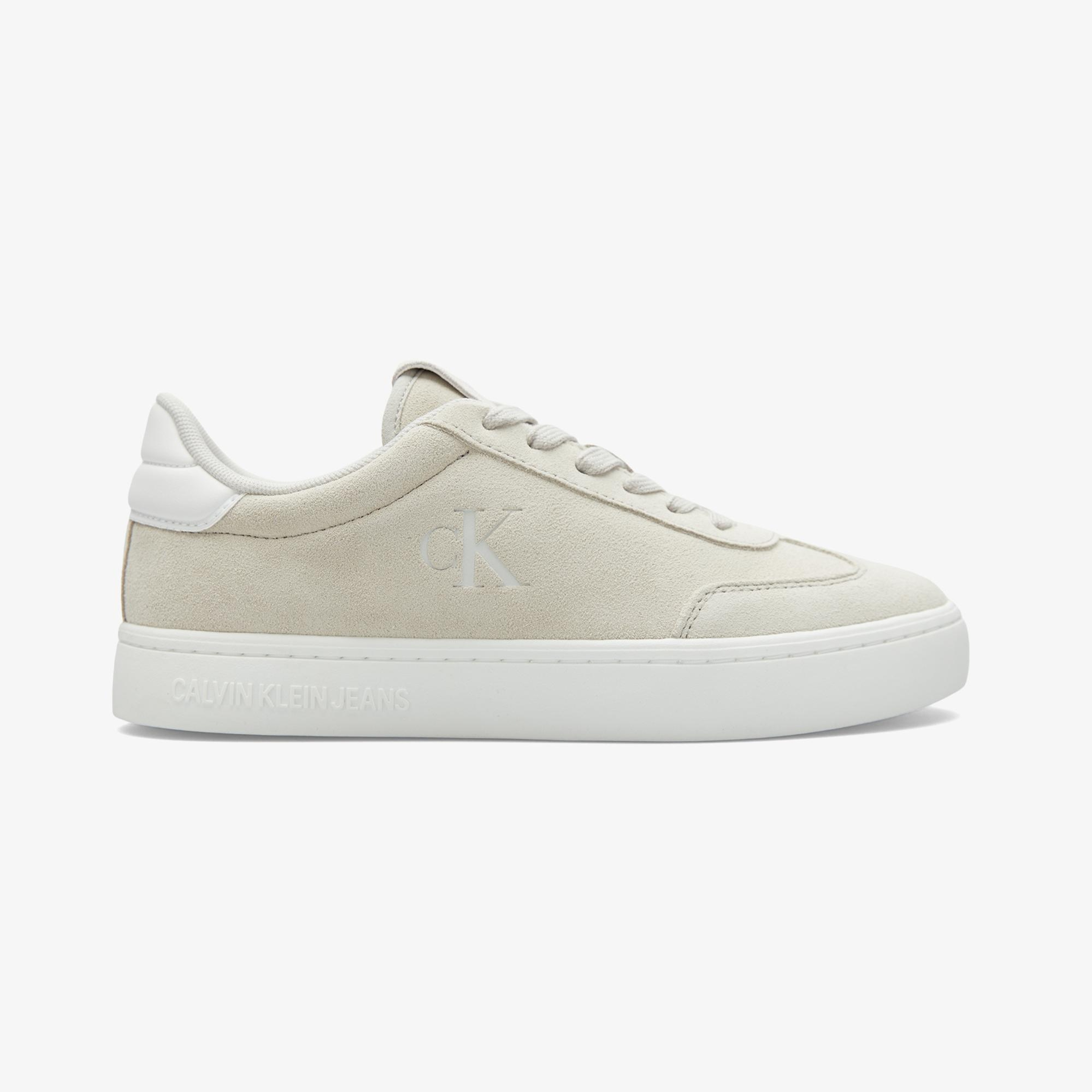 Calvin Klein Classic Cupsole Mix In Kadın Bej Sneaker