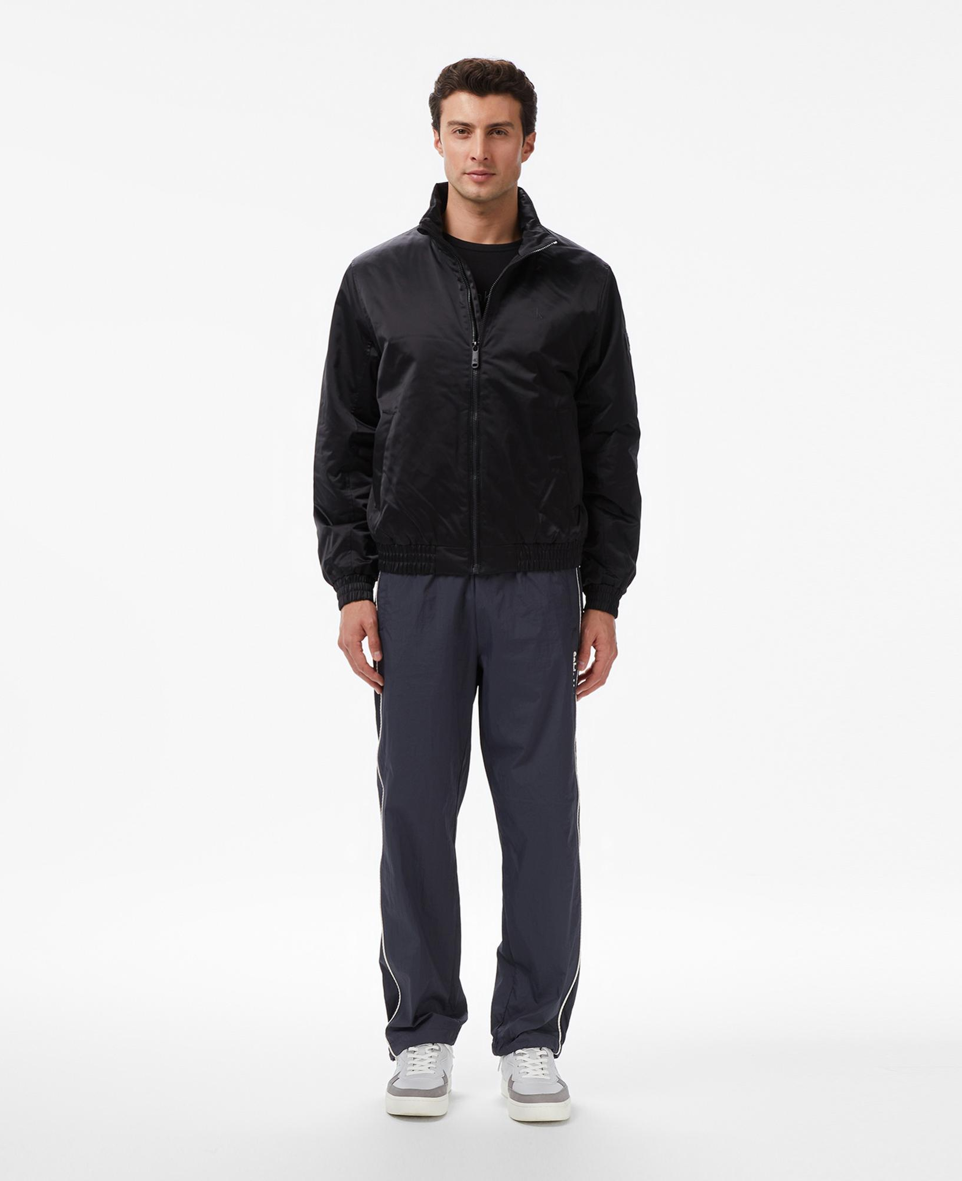 Calvin Klein Padded Harrington Erkek Siyah Ceket