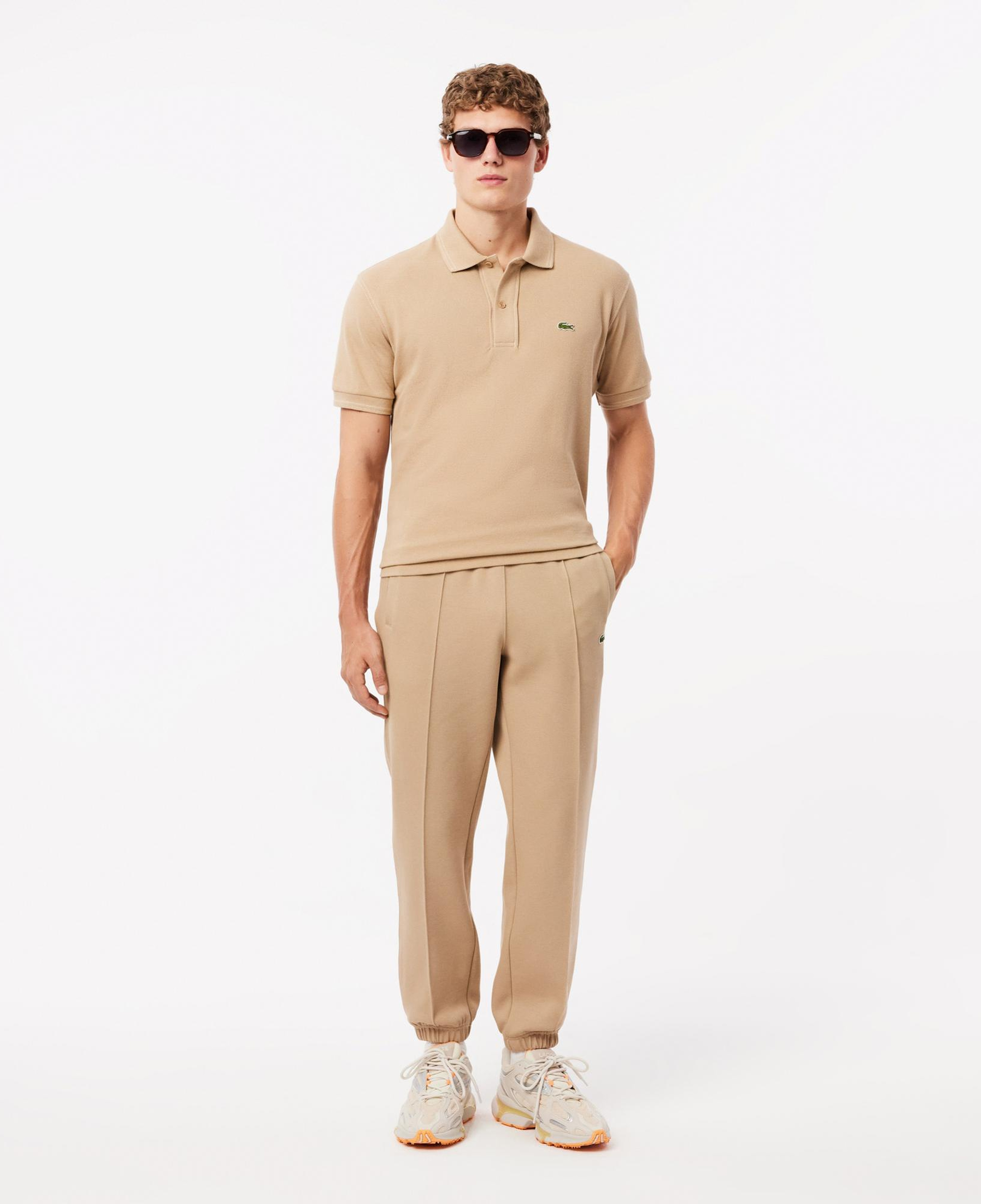 Lacoste Erkek Regular Fit Bej Eşofman Altı