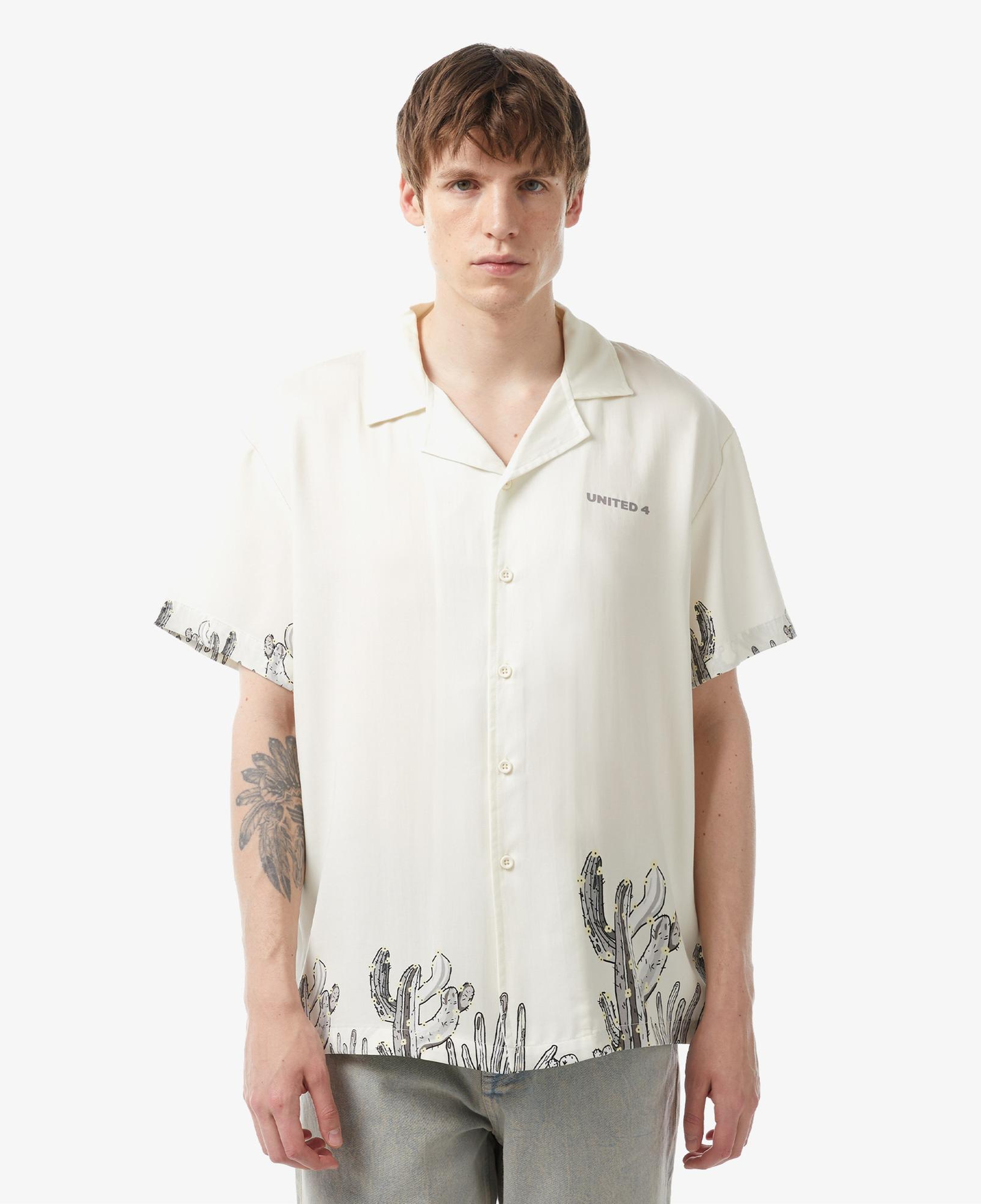 UNITED4 Erkek Krem Gömlek