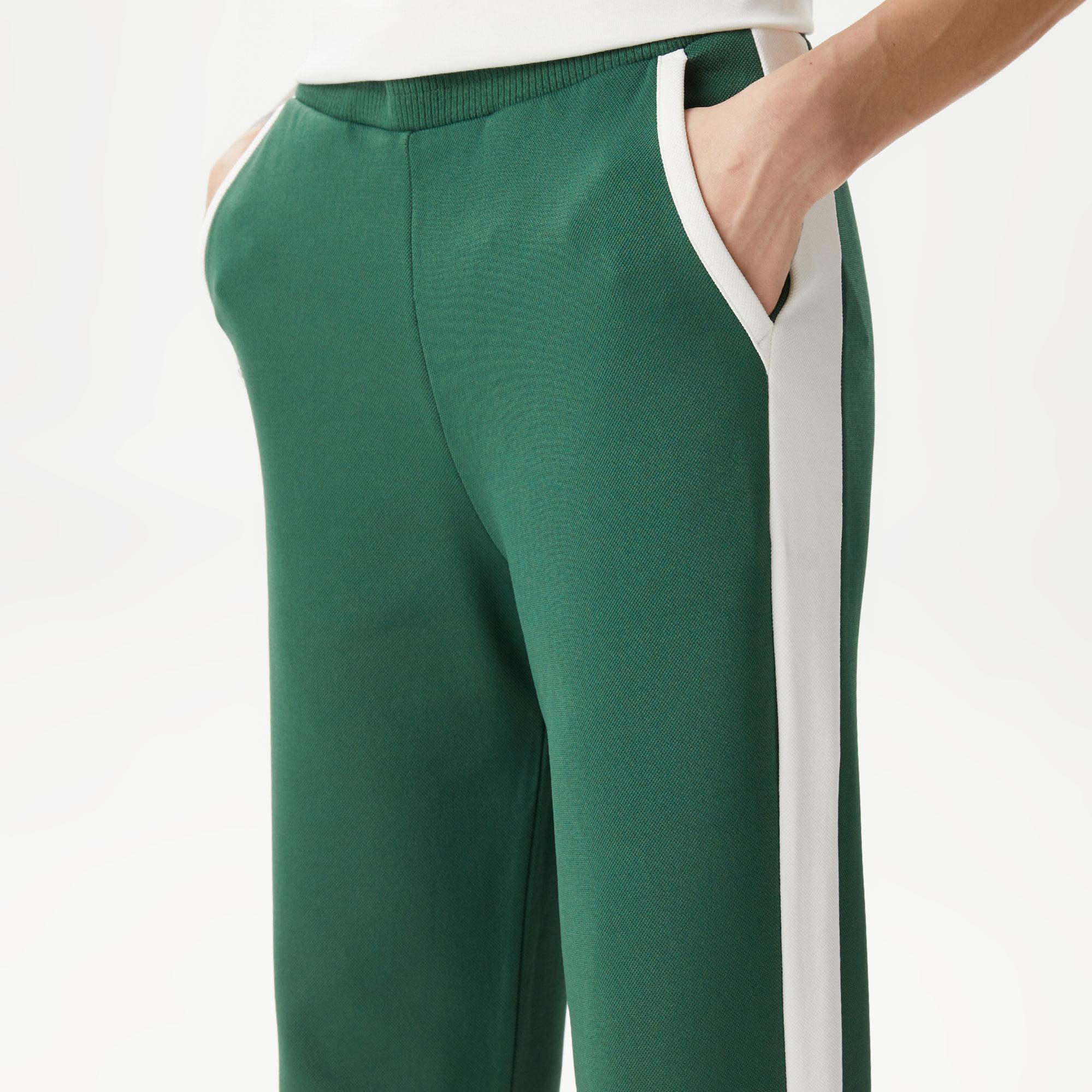 Kadın Straight Fit Yeşil Eşofman Altı